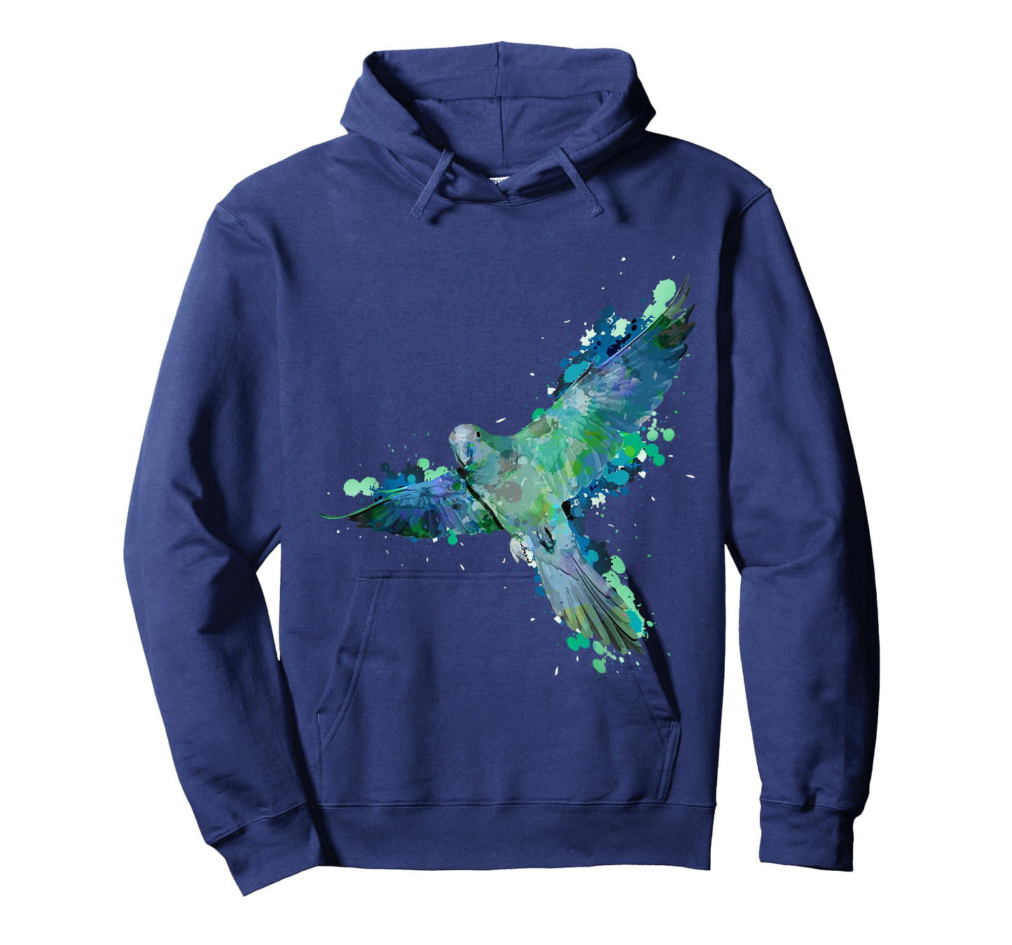 Watercolor Parrot T Shirt | Gift for Parakeet Lovers Macaw T-Shirt