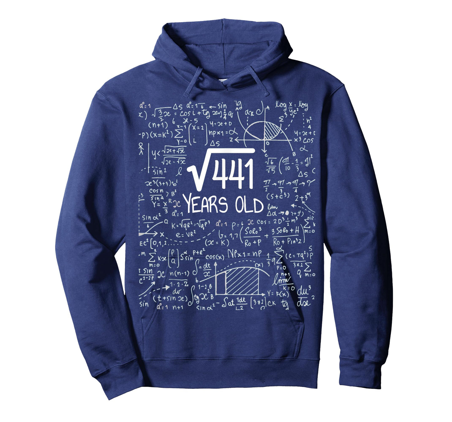 21st Birthday Design - Square Root of 441 21 Years Old T-Shirt