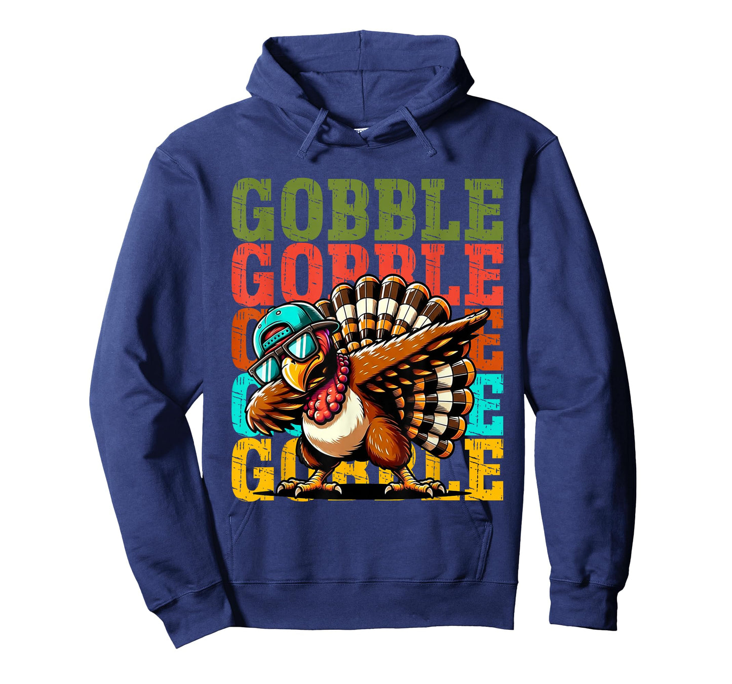 Funny Gobble Gobble Turkey Day Happy Thanksgiving Men Women T-Shirt