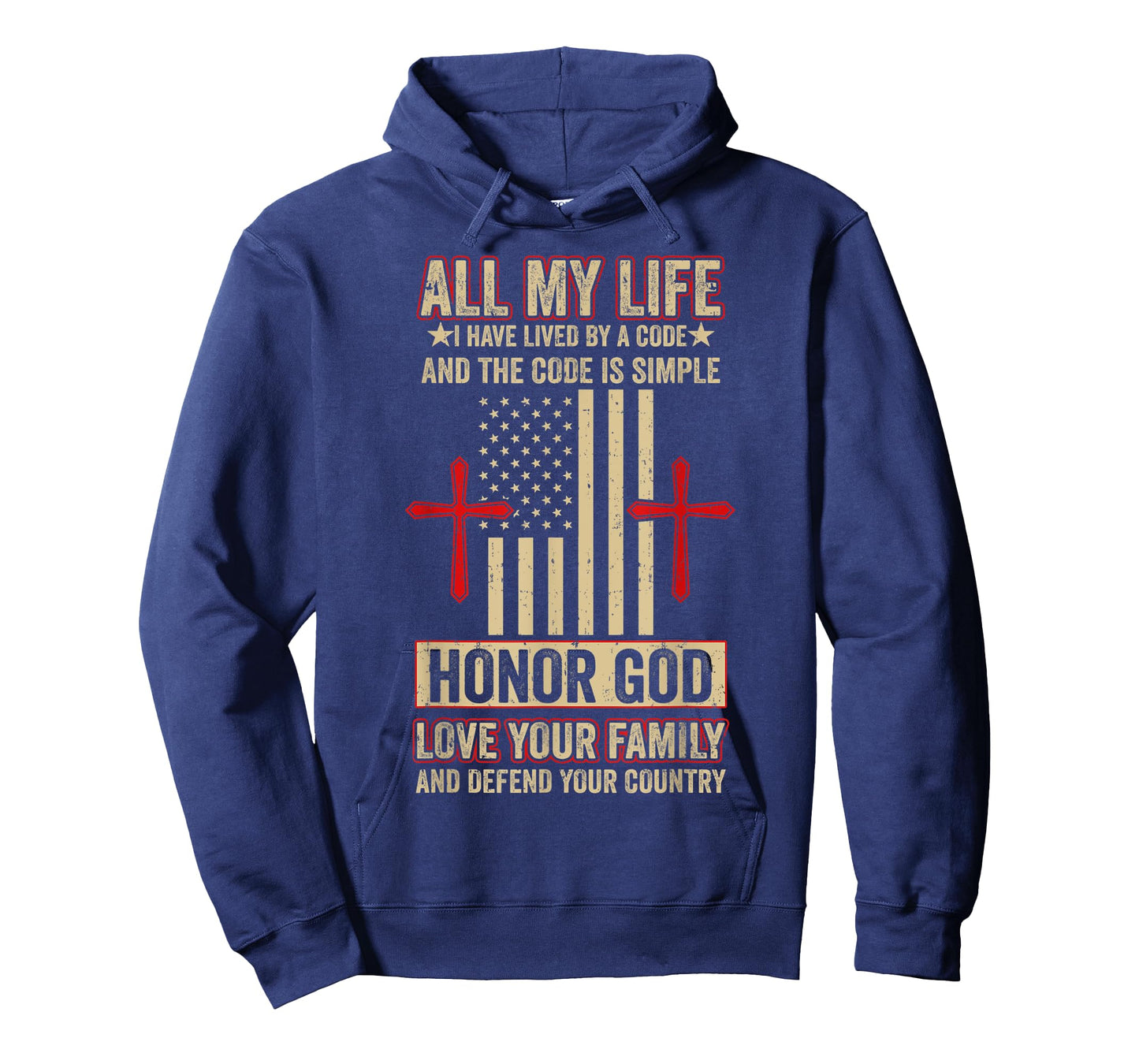 Honor God Love Your Family And Defend Your Country T-Shirt