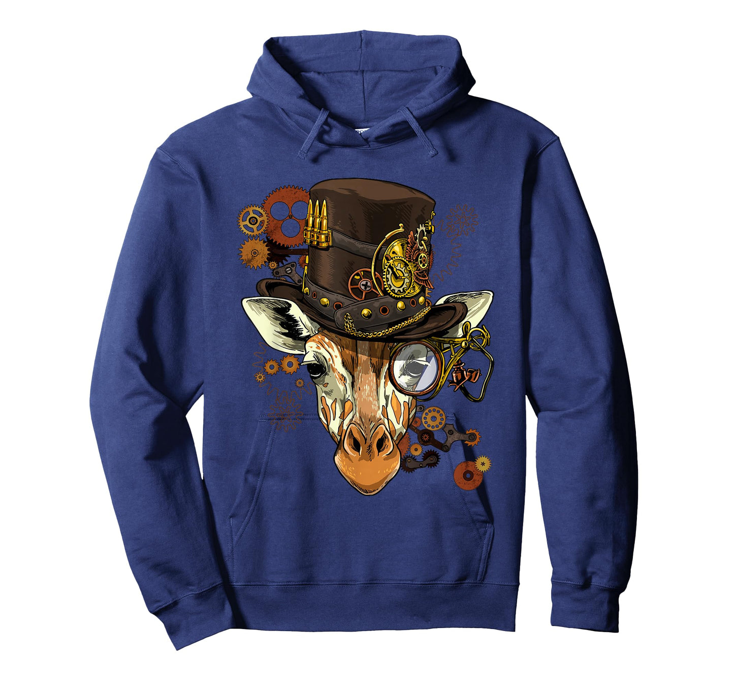 Steampunk Gear Giraffe Shirt Mechanical Animal Giraffe Lover T-Shirt