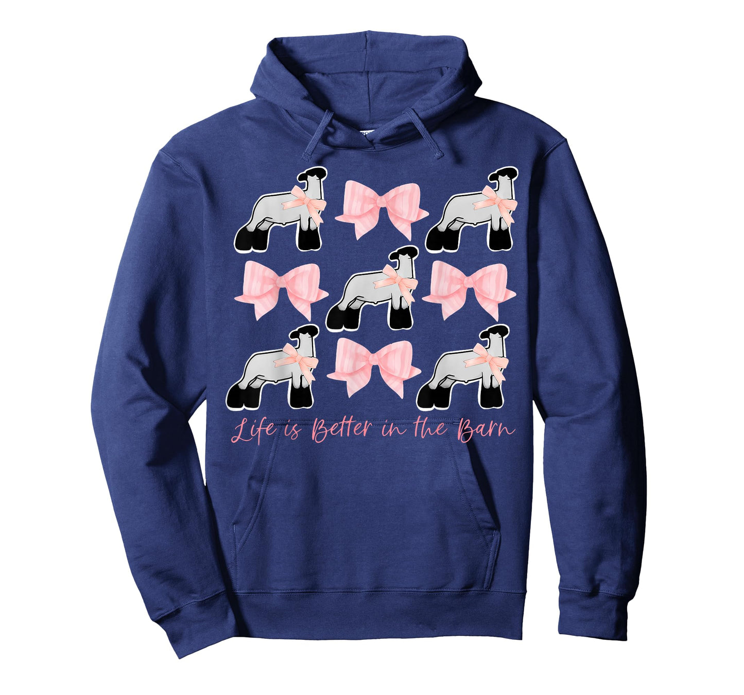 Coquette Bow Show Lamb Breeder Stock Show Mom Livestock T-Shirt