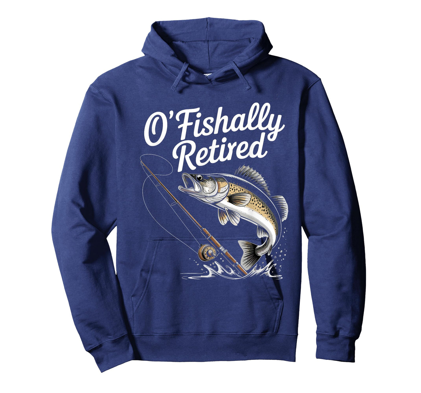Ofishally Retired Fishing Retirement Finshing for Men Dad T-Shirt