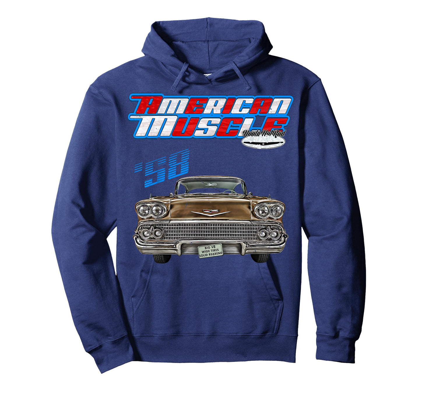 1958,Impala,BelAir,Bel Air,DelRay,Del Ray,Muscle Car,Hot Rod T-Shirt