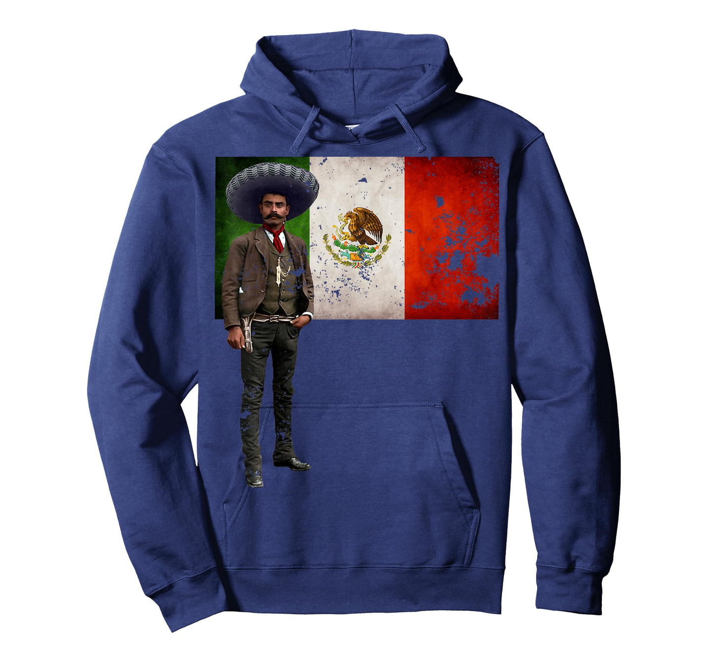 Emiliano Zapata Mexican Flag La Revolucion Mexicana T-Shirt