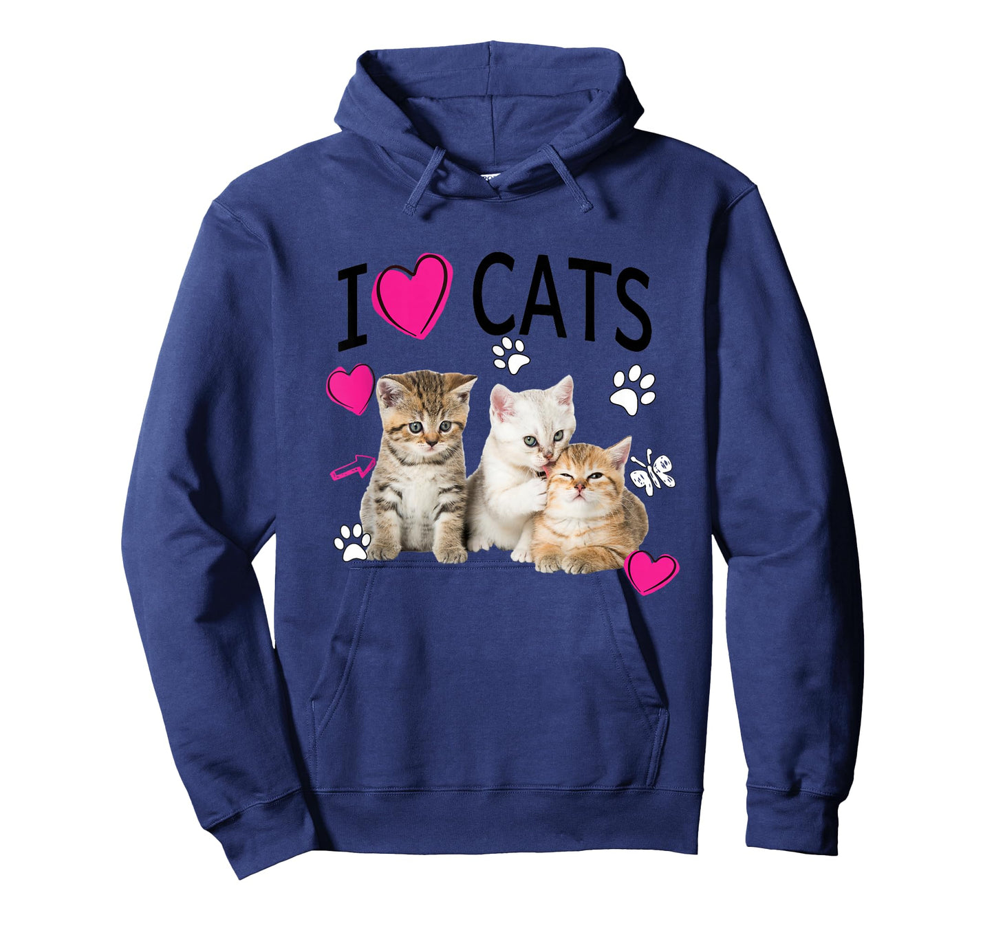 I Love Cats Desing | Cat lover Tee I love Kittens Gift Idea T-Shirt
