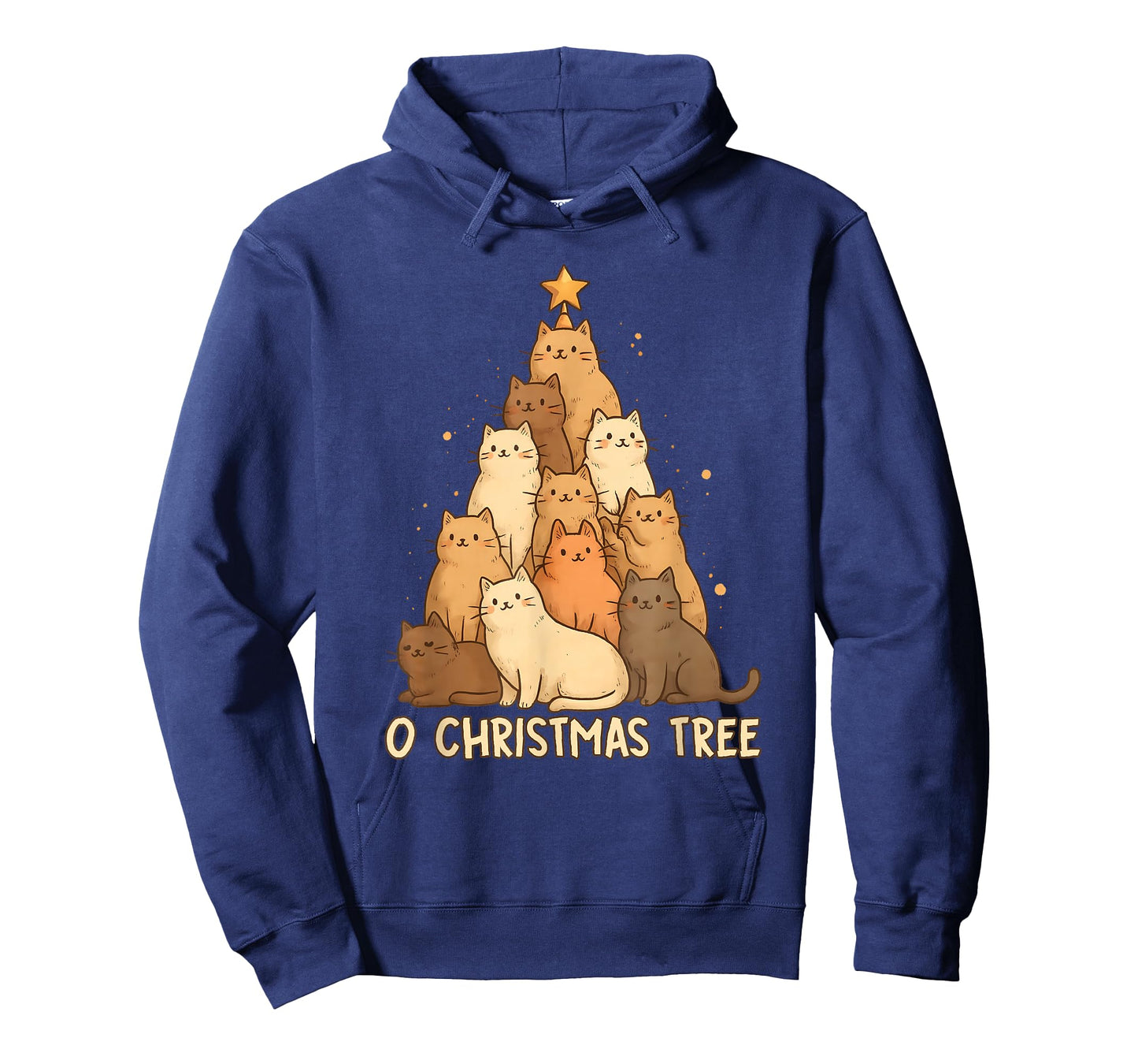 Merry Catmas Funny Christmas Tree, Cats Xmas Meow Christmas T-Shirt