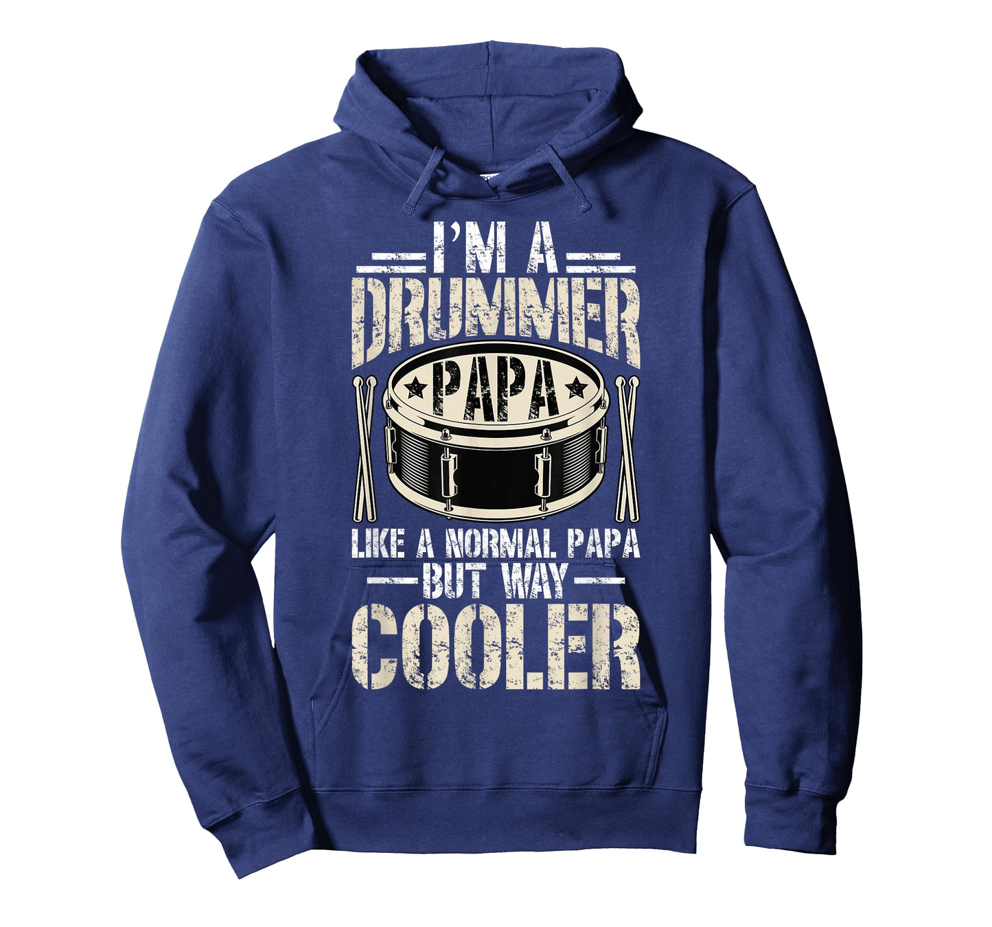 I'm A Drummer Papa Drum Papa Drummer Papa Grandpa T-Shirt