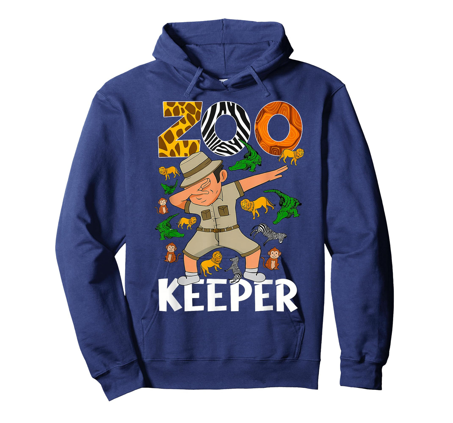 Zookeeper Dabbing Safari Animals Zoo Wildlife Lover T-Shirt