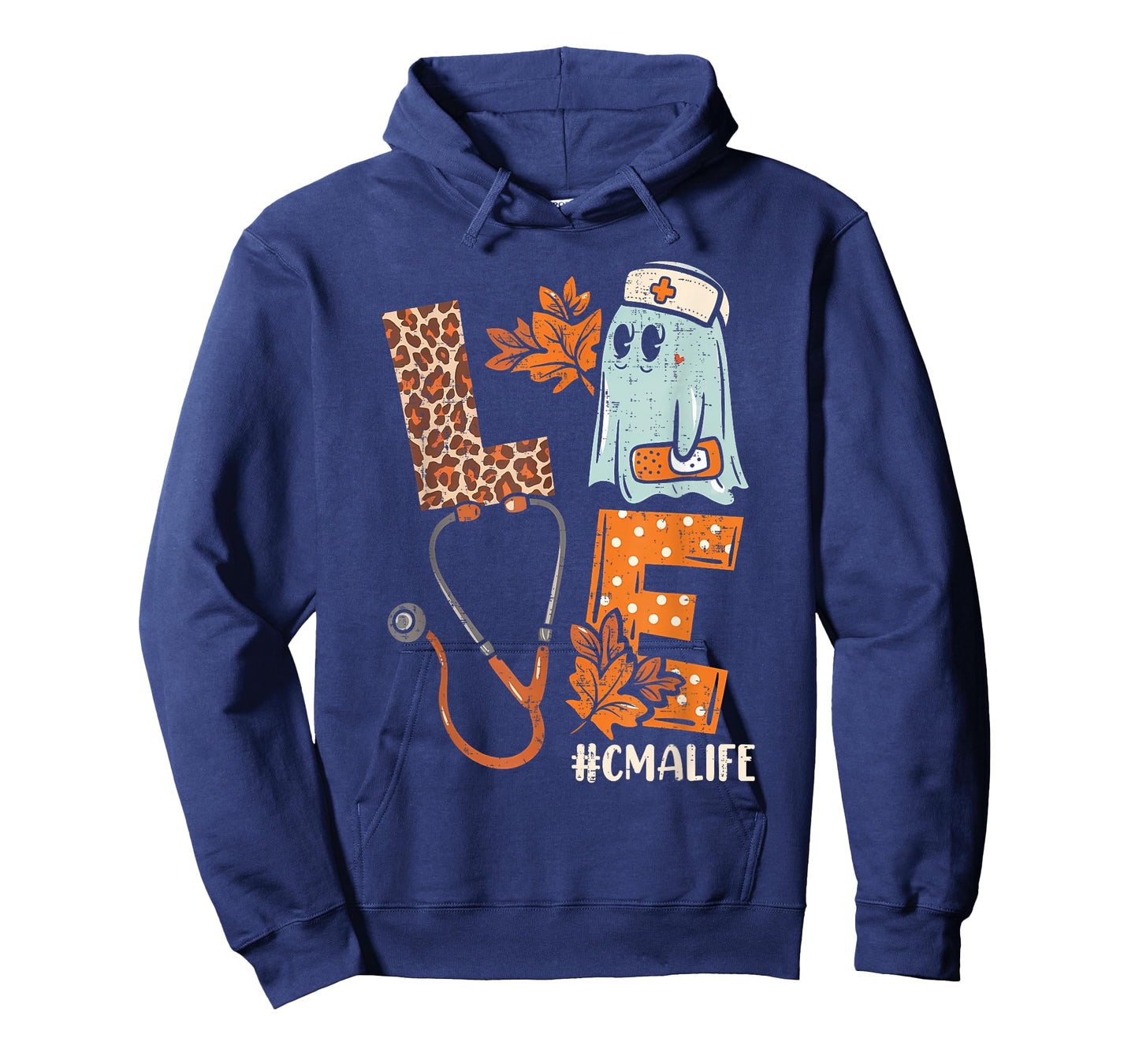 Halloween medical assistant shirts LOVE CMA life Stethoscope T-Shirt