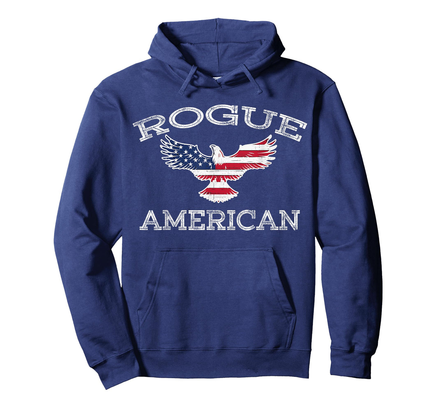 Rogue America Distressed USA Flag Eagle T-Shirt