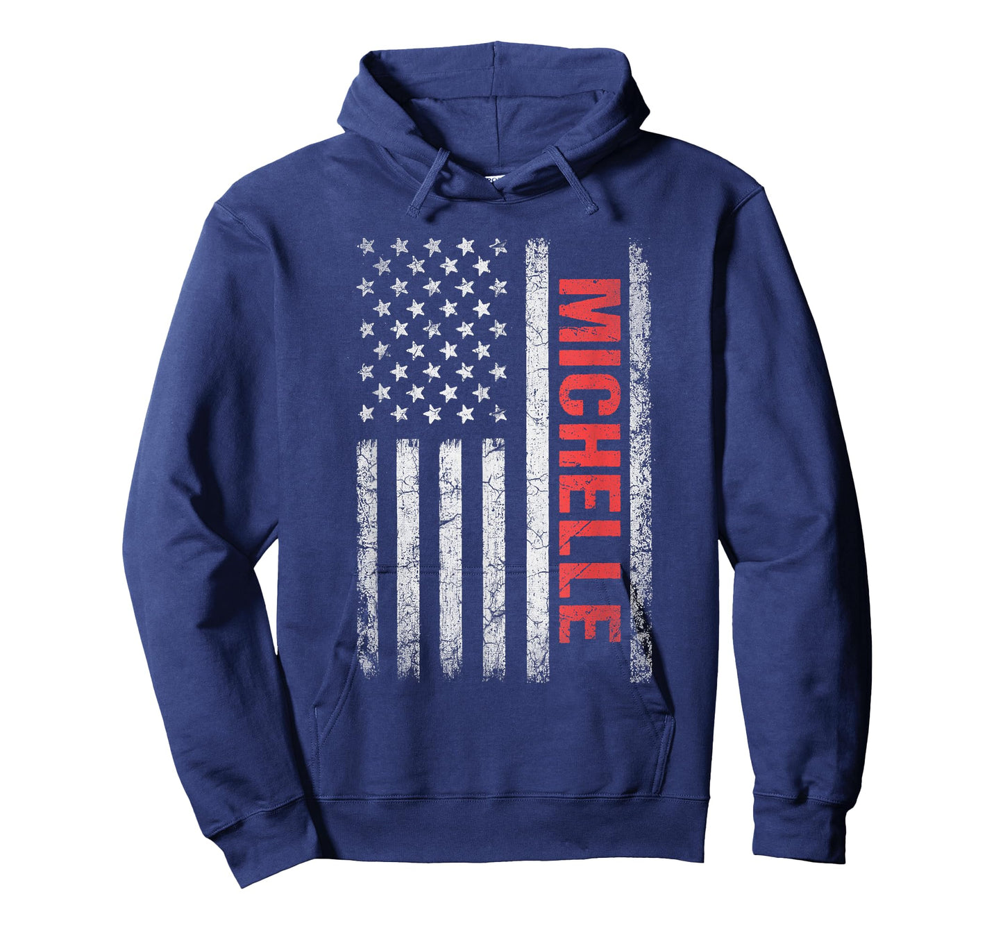 Michelle Name American Flag - Michelle First Name T-Shirt