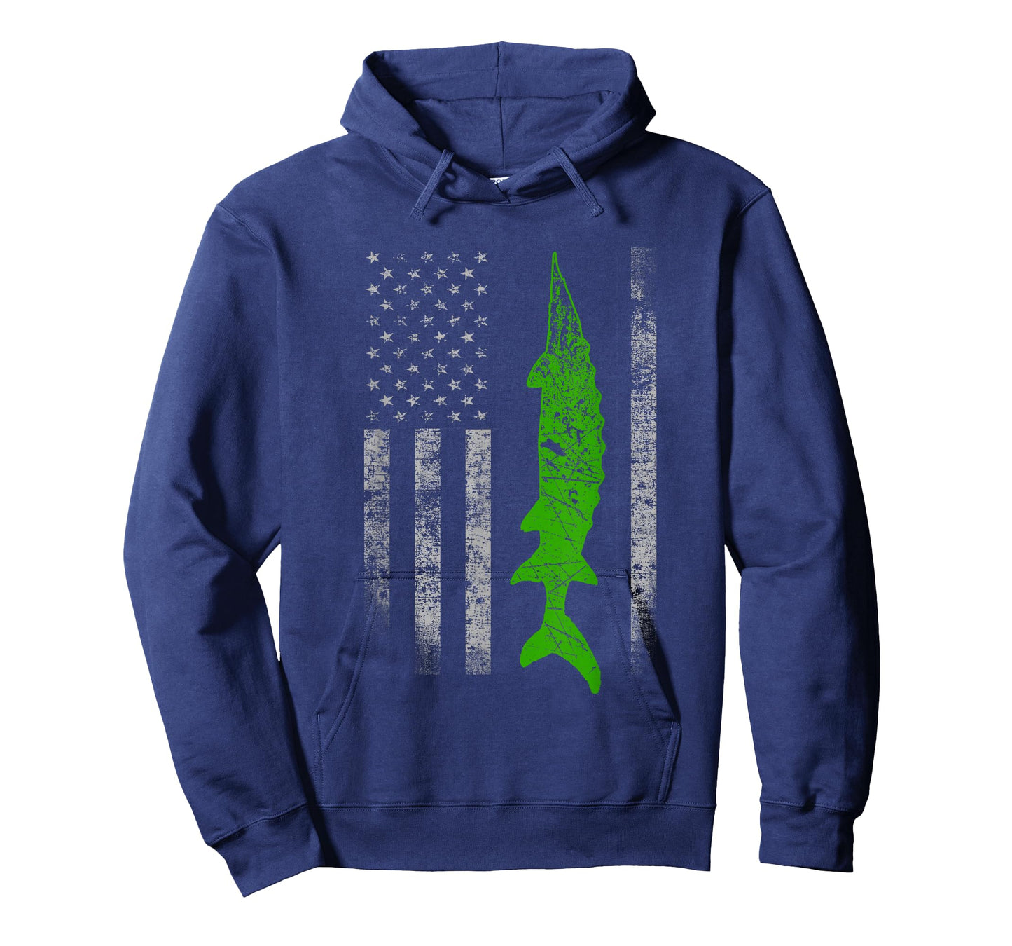 Sturgeon Flag - Cool Sturgeon Fishing T-Shirt