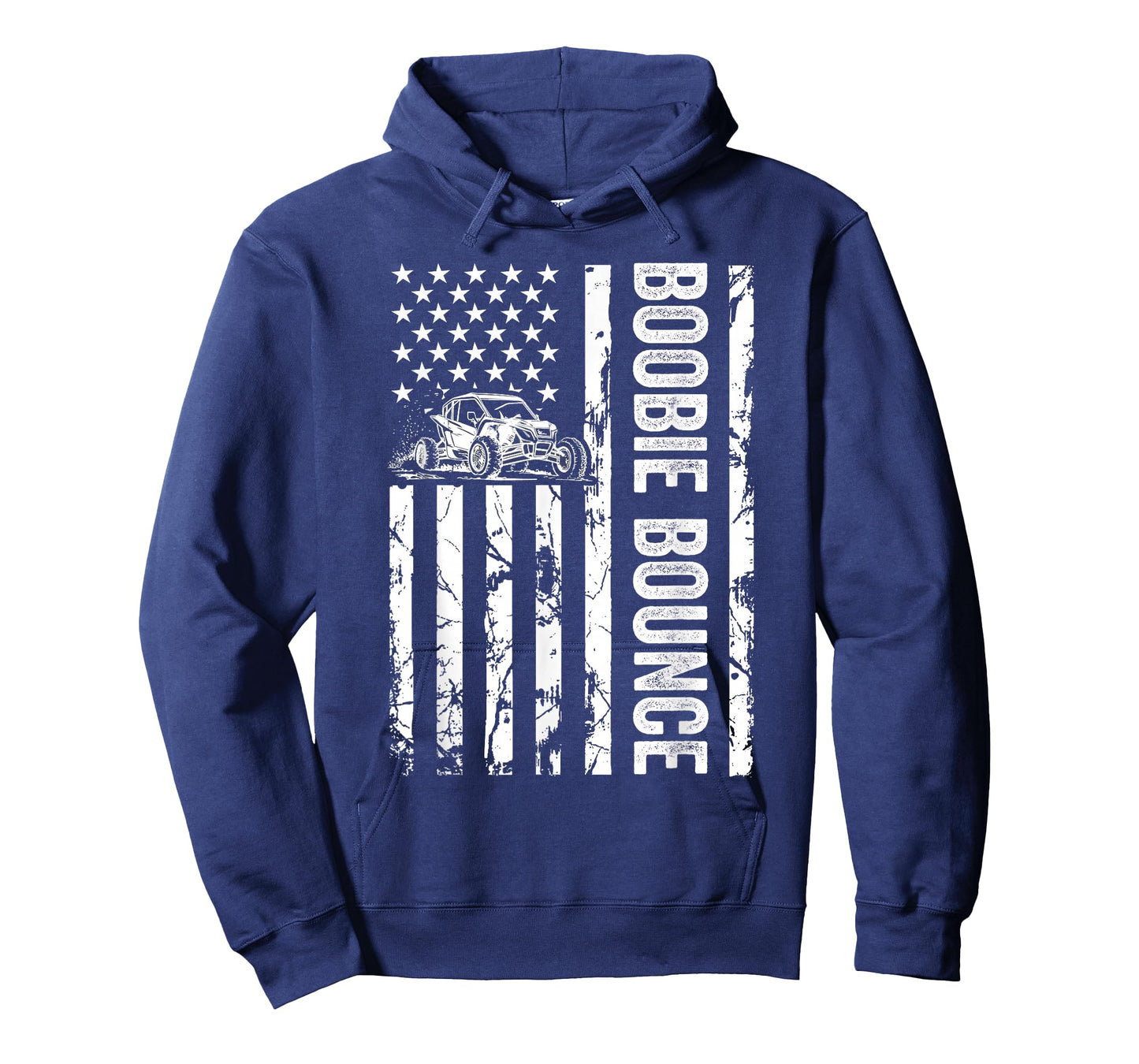 Boobie Bouncer USA Flag Mudding UTV Off Roading Father's Day T-Shirt