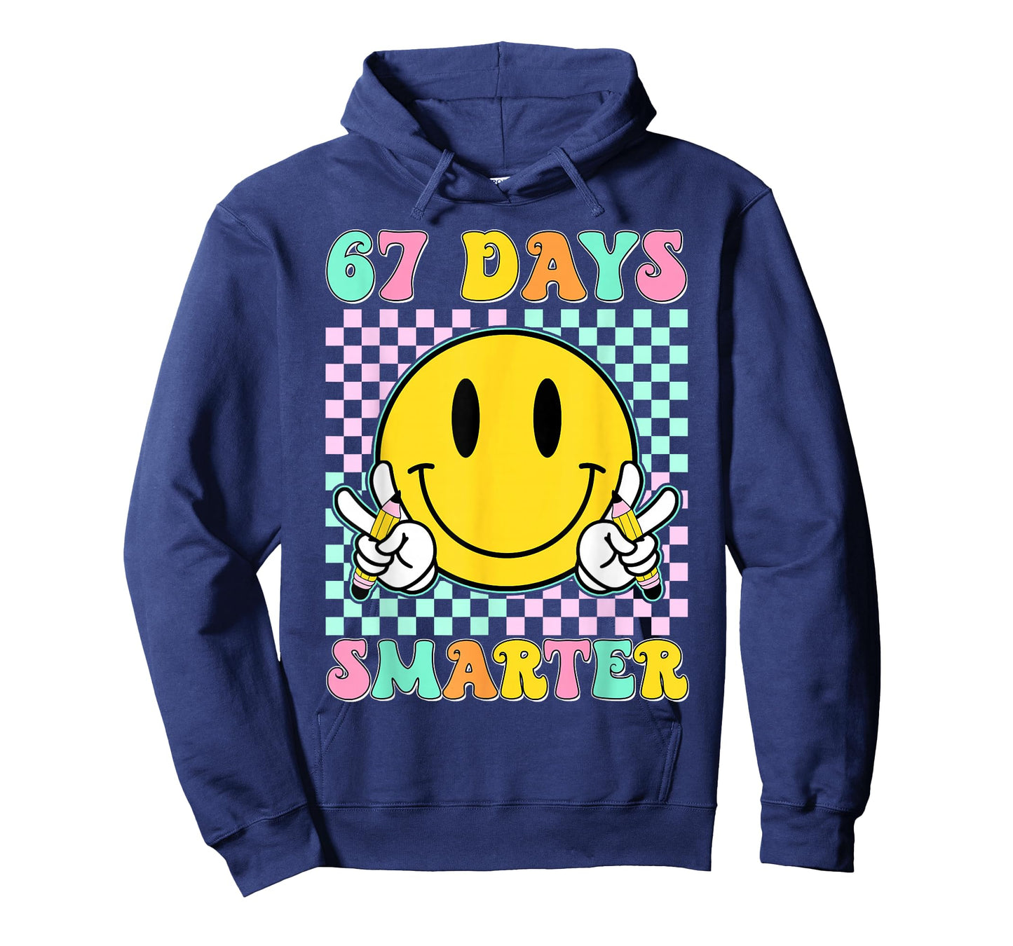 67th Day of School Shirt 67 Days Smarter Teacher Boys Girls T-Shirt