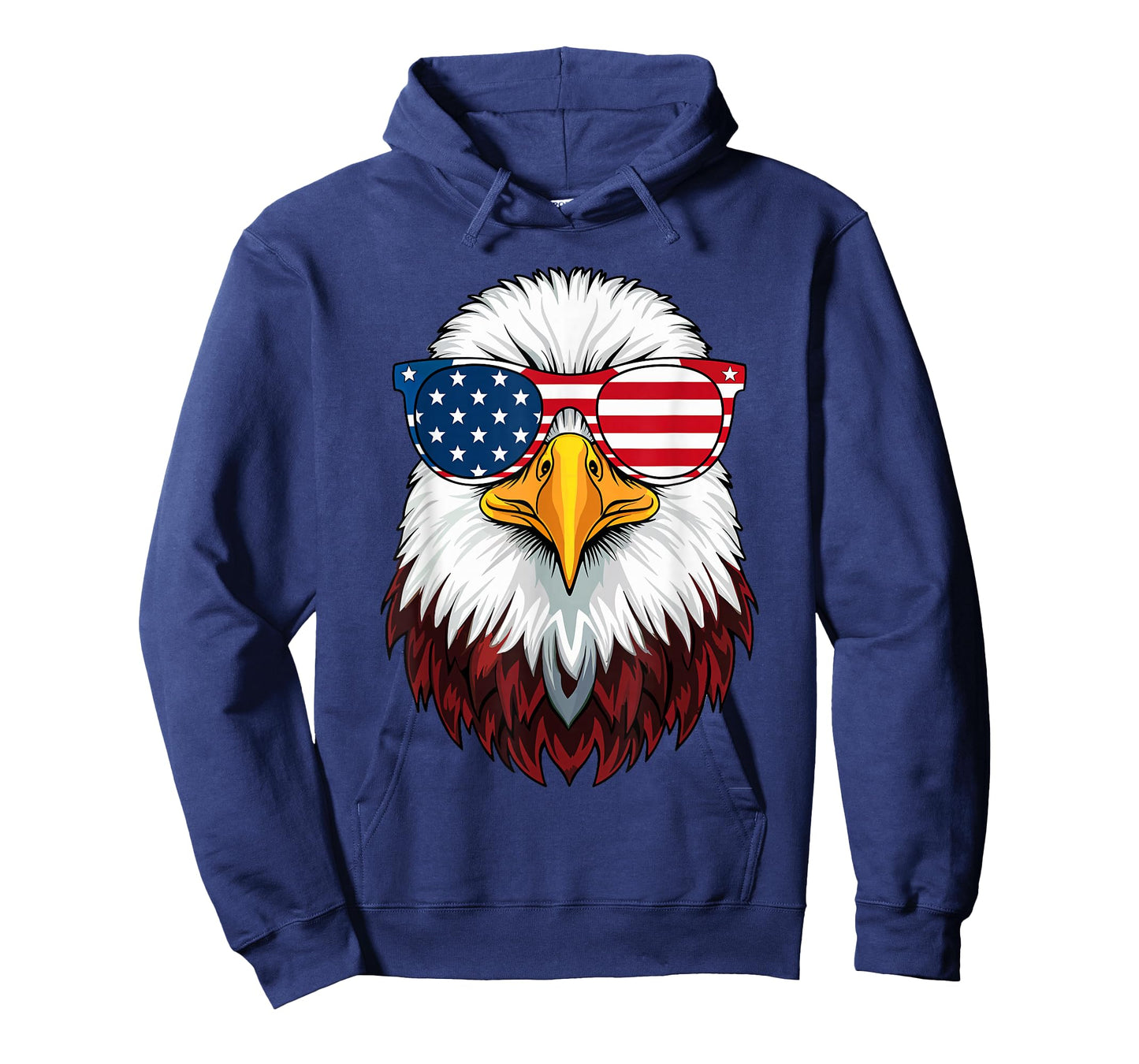 American Flag Patriotic Eagle Shirt Men Boys 4th of July T-Shirt
