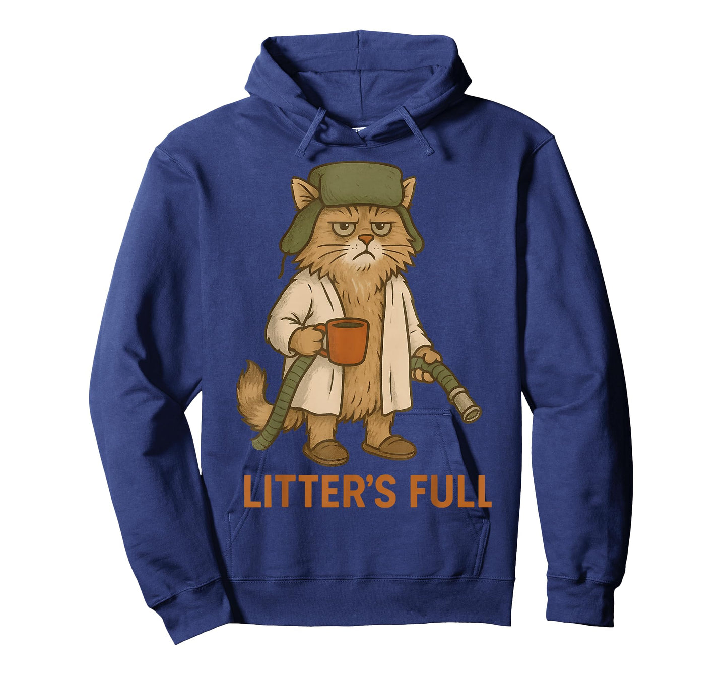 Funny Cat Litter's Full Christmas Cat Xmas Women Men Kids T-Shirt