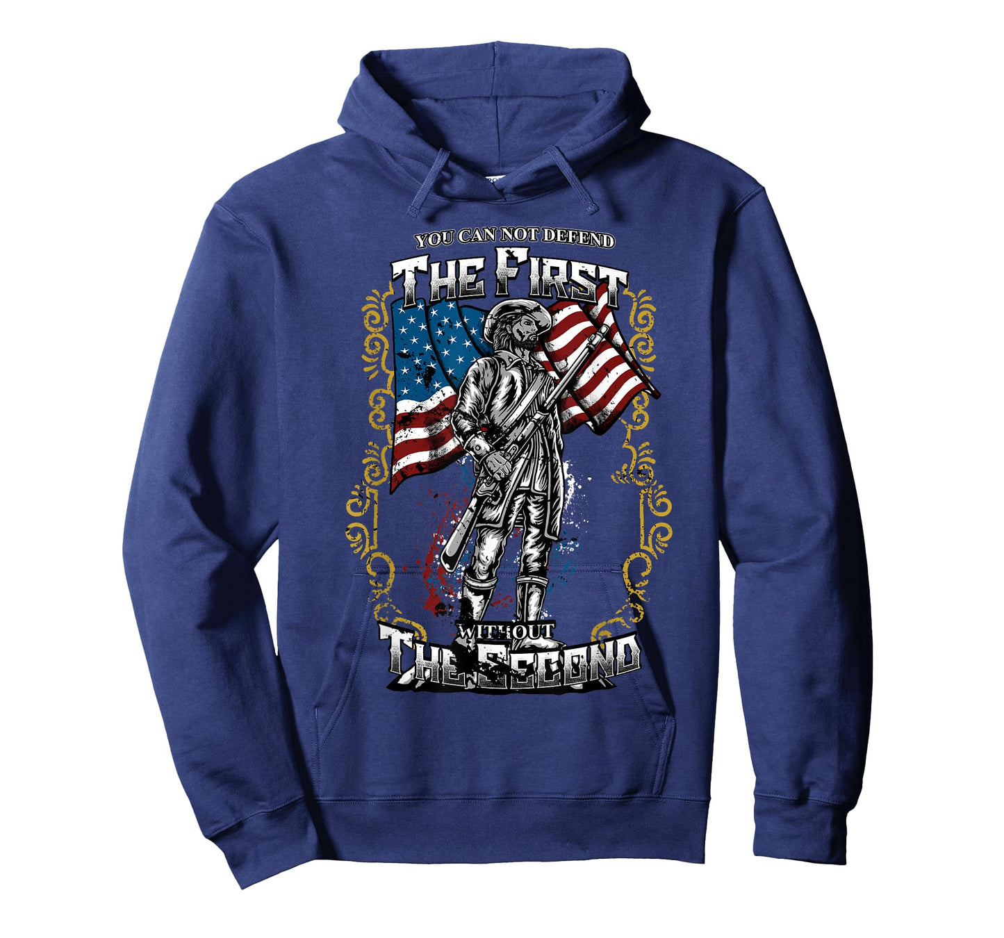 Protect the 2nd Amendment - American Flag Military Gift T-Shirt