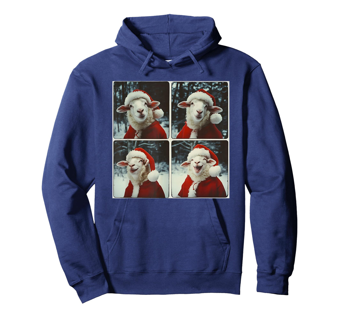 Sheep Santa Christmas Farm Animal T-Shirt