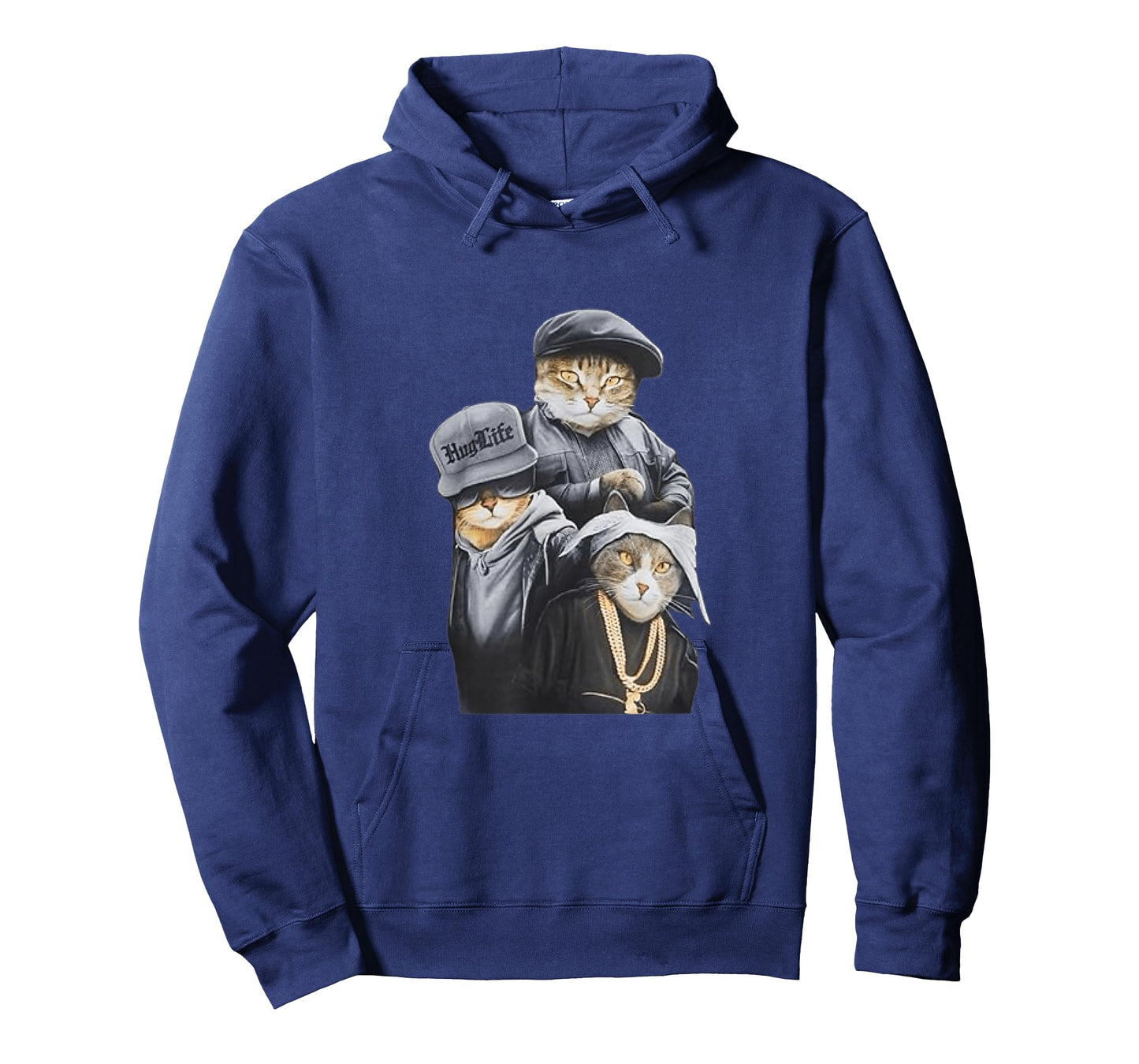 Funny Cat Trio Gangster Thug Cat T-Shirt