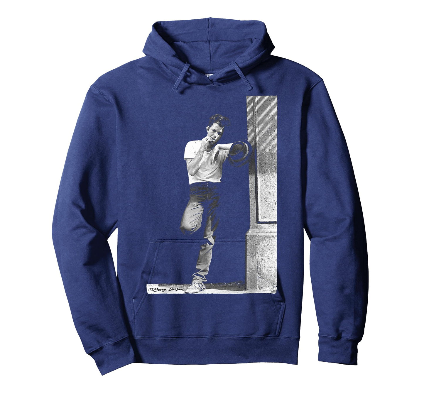 Tom Waits Portrait in Street by George DuBose T-Shirt