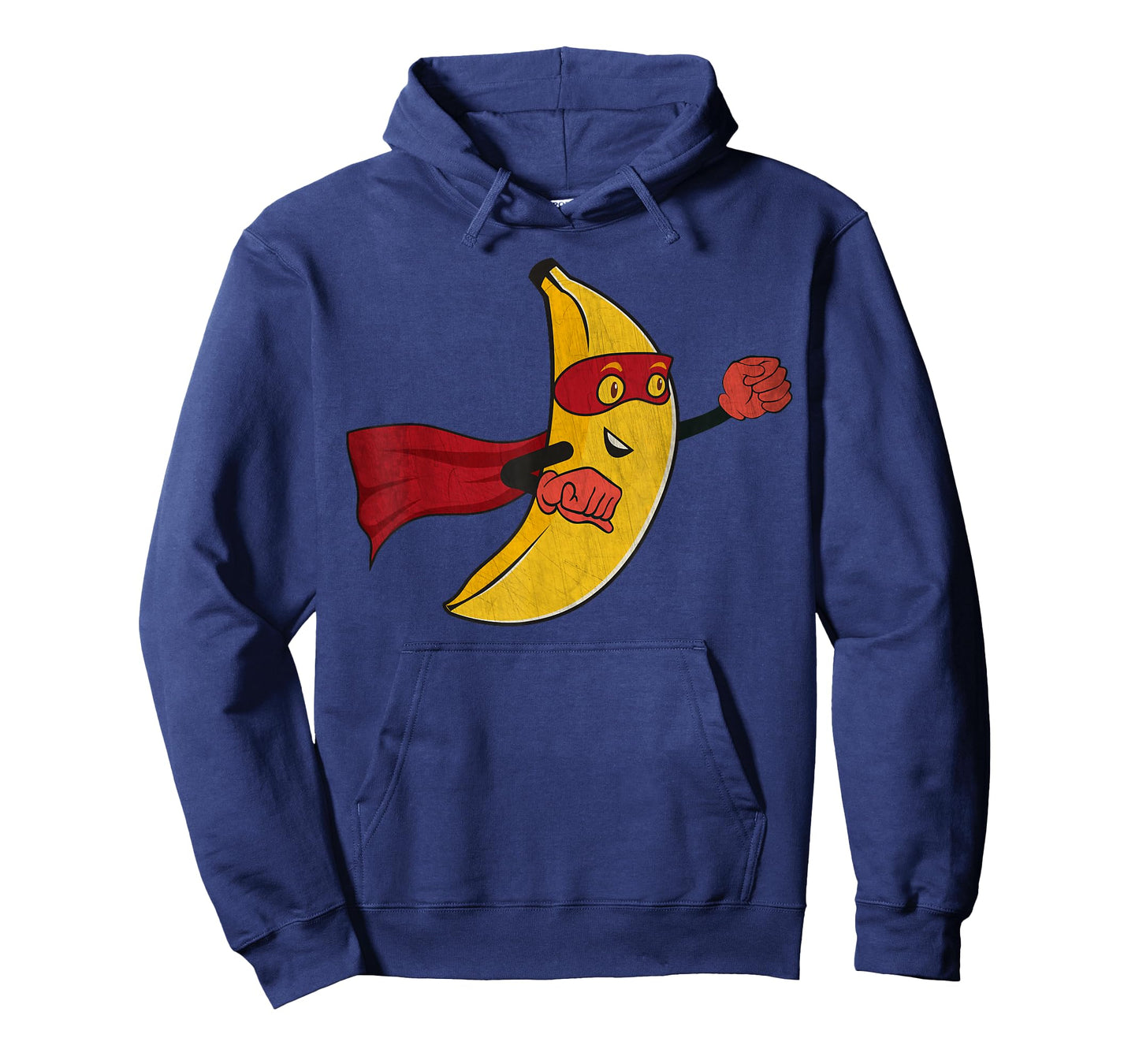 Funny Banana Superhero Cartoon Hero Fruit Avenger Costume T-Shirt