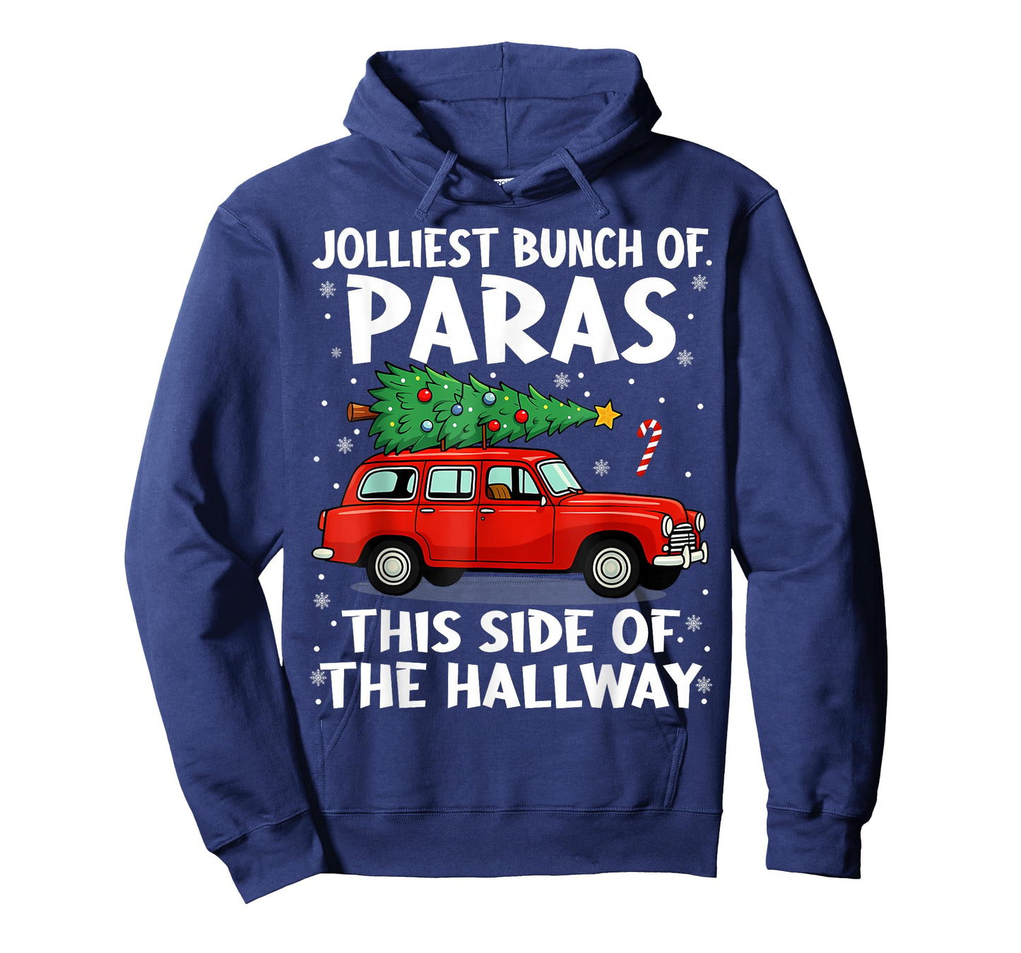 Jolliest Bunch of Paras This Side of The Hallway Christmas T-Shirt