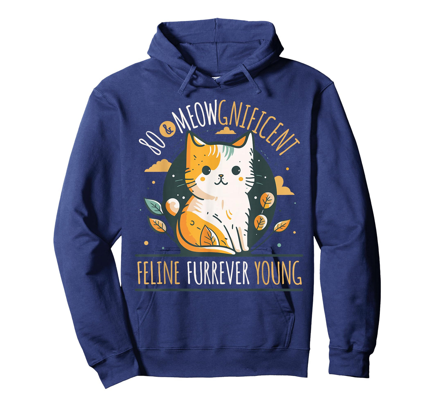 Cat Lover 80th Birthday Cat Owner Birthday Age 80 T-Shirt