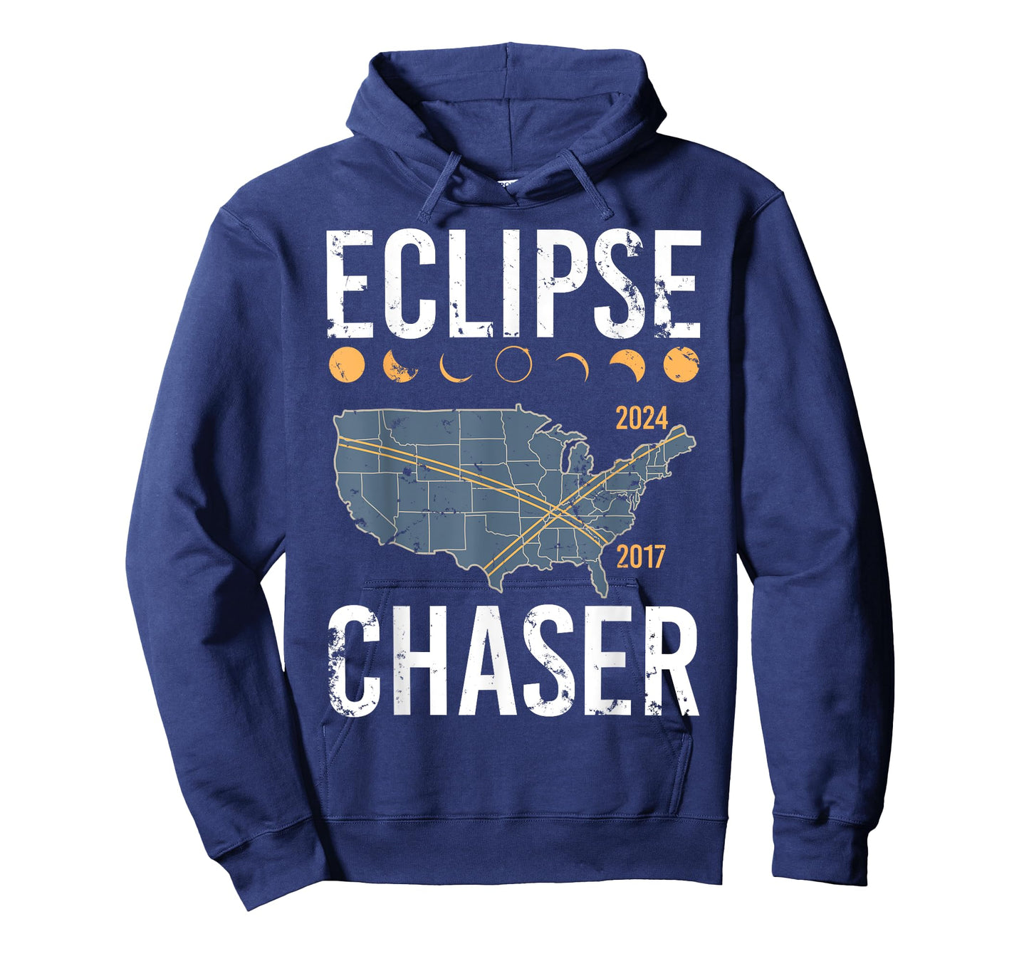 Eclipse Chaser Solar Eclipse Twice In A Lifetime Vintage T-Shirt