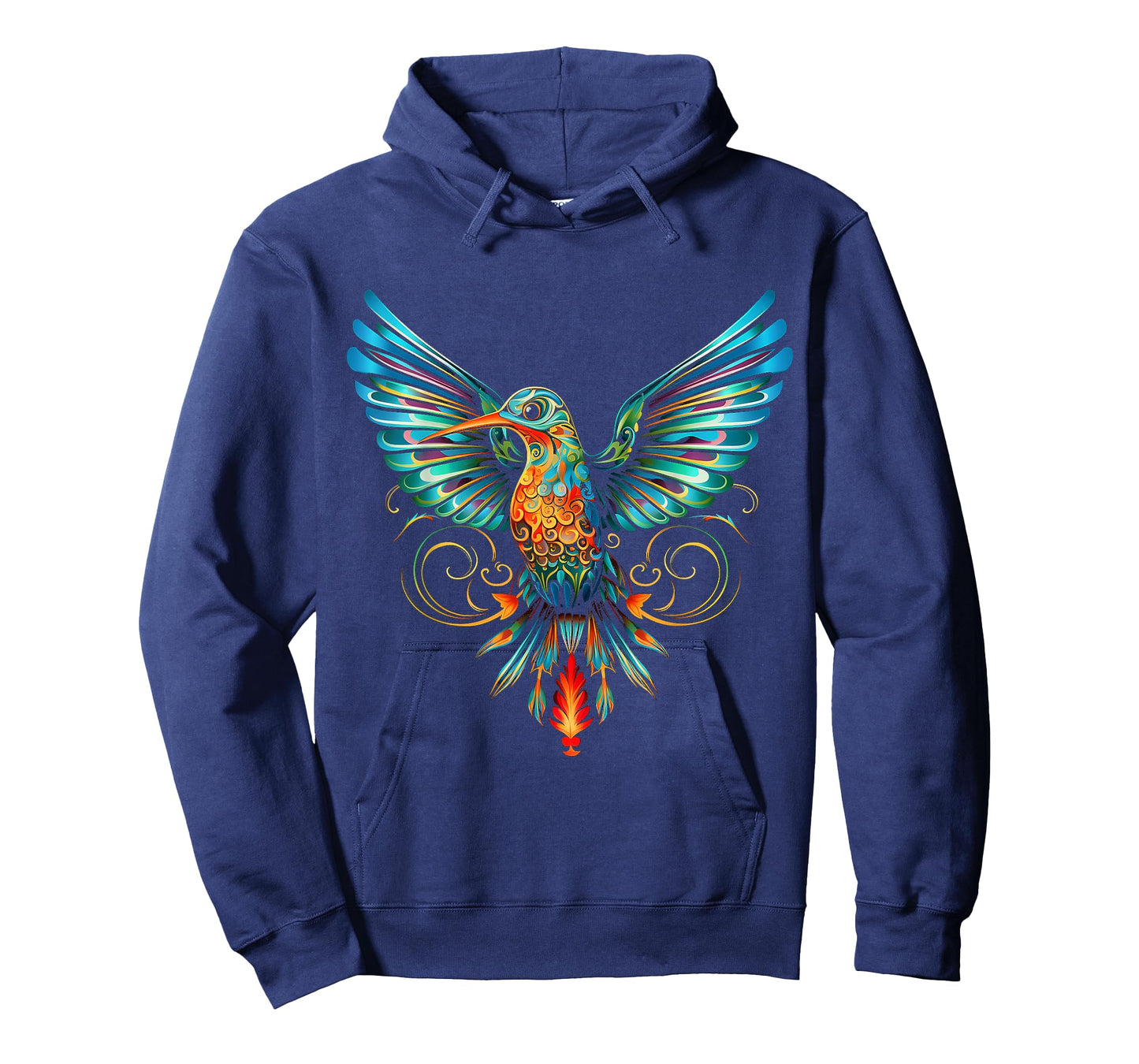 Hummingbird Art Fantasy Animal Colorful Bird Hummindgbird T-Shirt