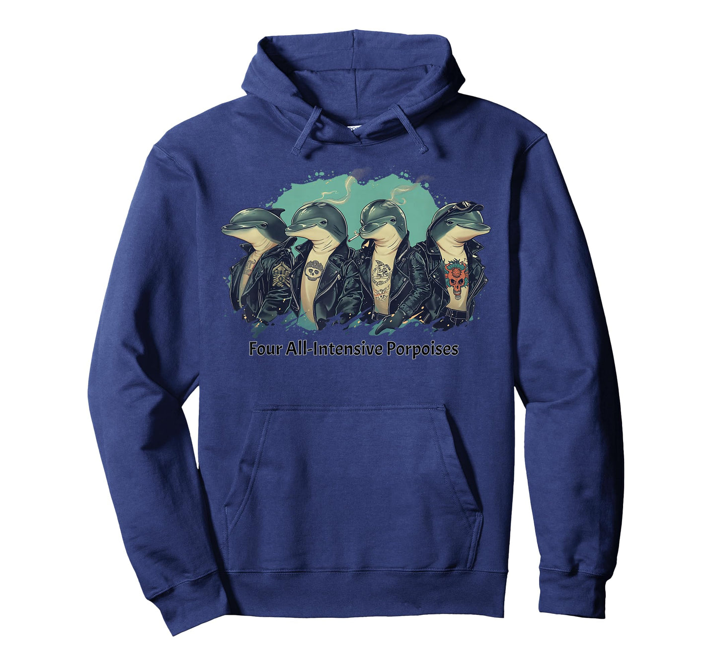 Funny Pun Four All-Intensive Porpoises T-Shirt