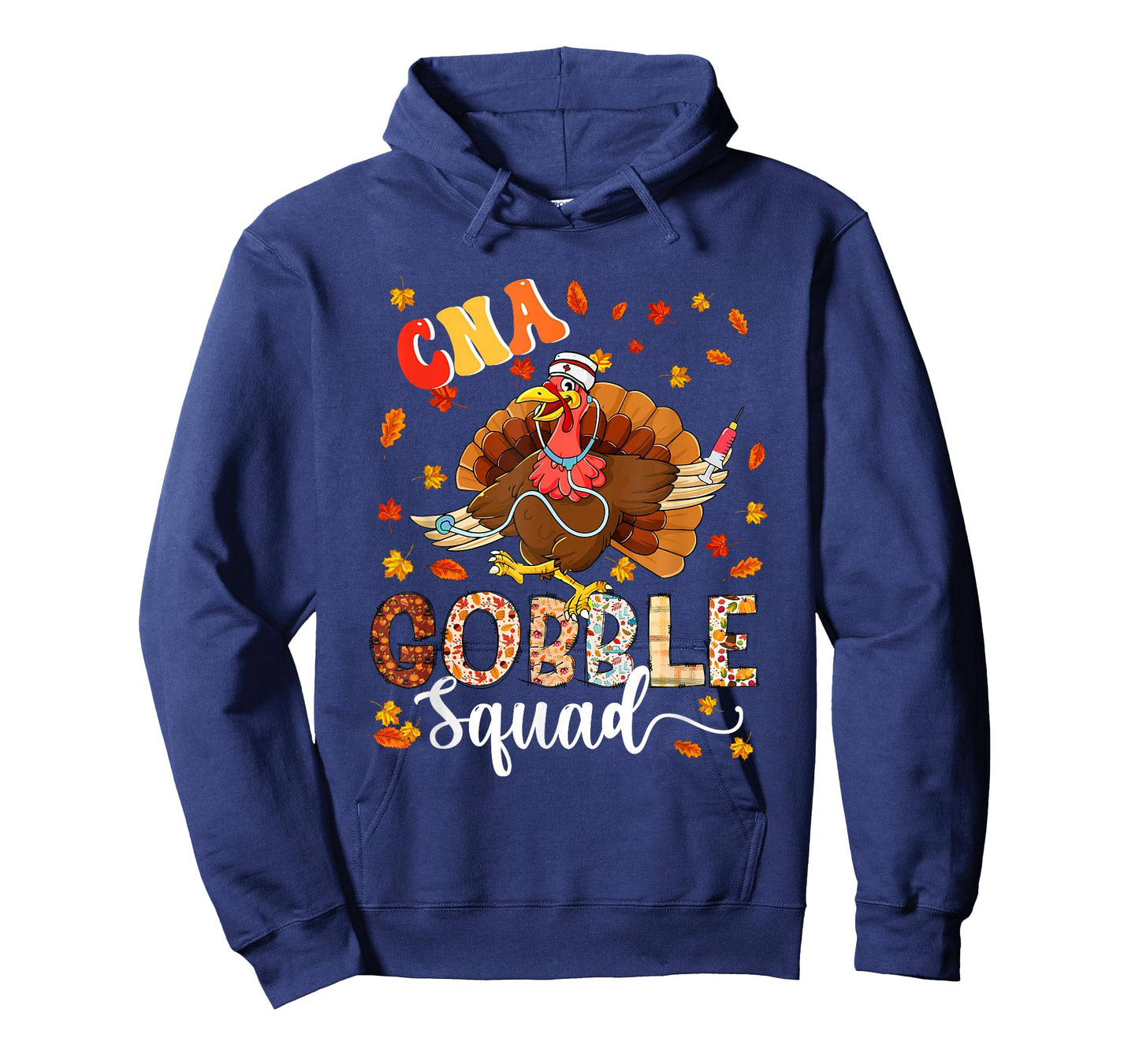 CNA Gobble Squad Thanksgiving Turkey As Nurse Nursing Lover T-Shirt