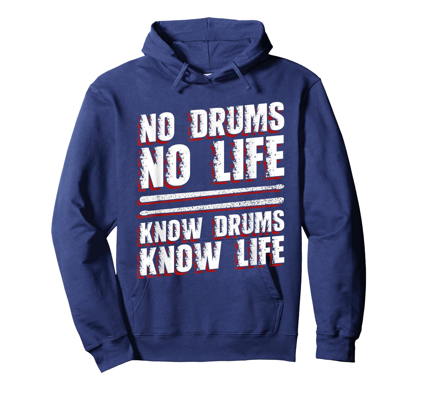 No Drums No Life Know Drums Know Life - Drums Rock Drummer T-Shirt