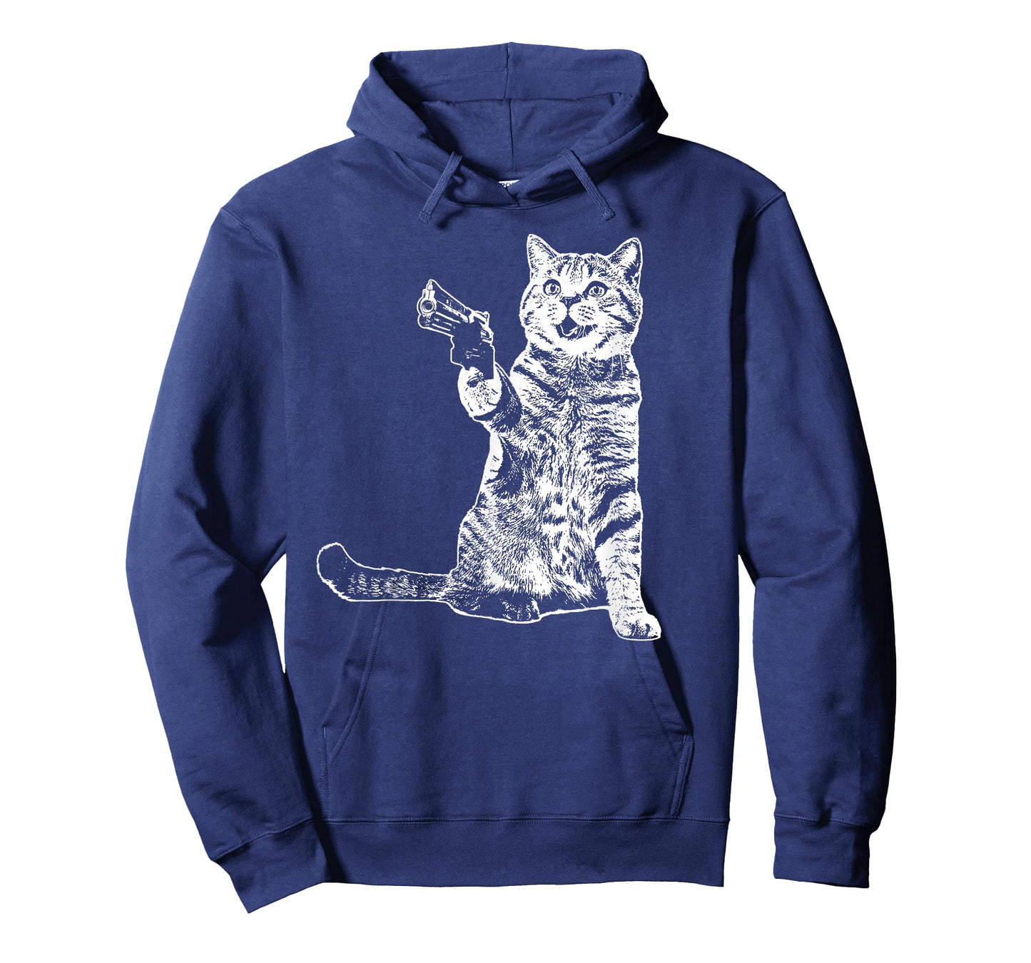 Gun Kitty Funny Cat T-Shirt T-Shirt