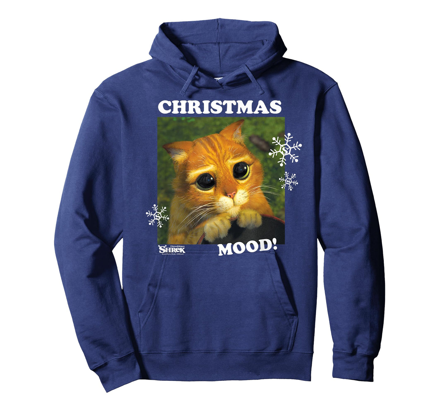 Shrek Christmas Mood Puss In Boots T-Shirt