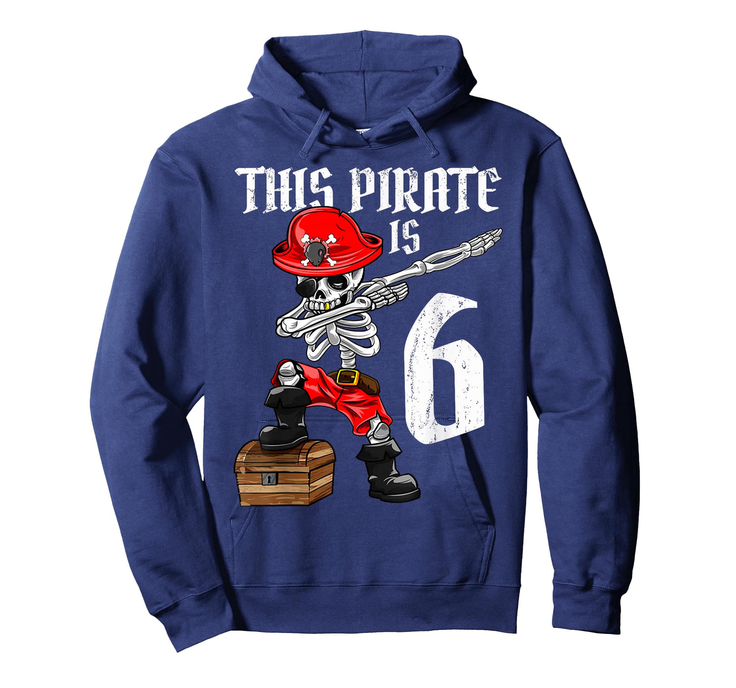 This Pirate is 6 dabbing pirate shirt 6th Birthday boy six T-Shirt