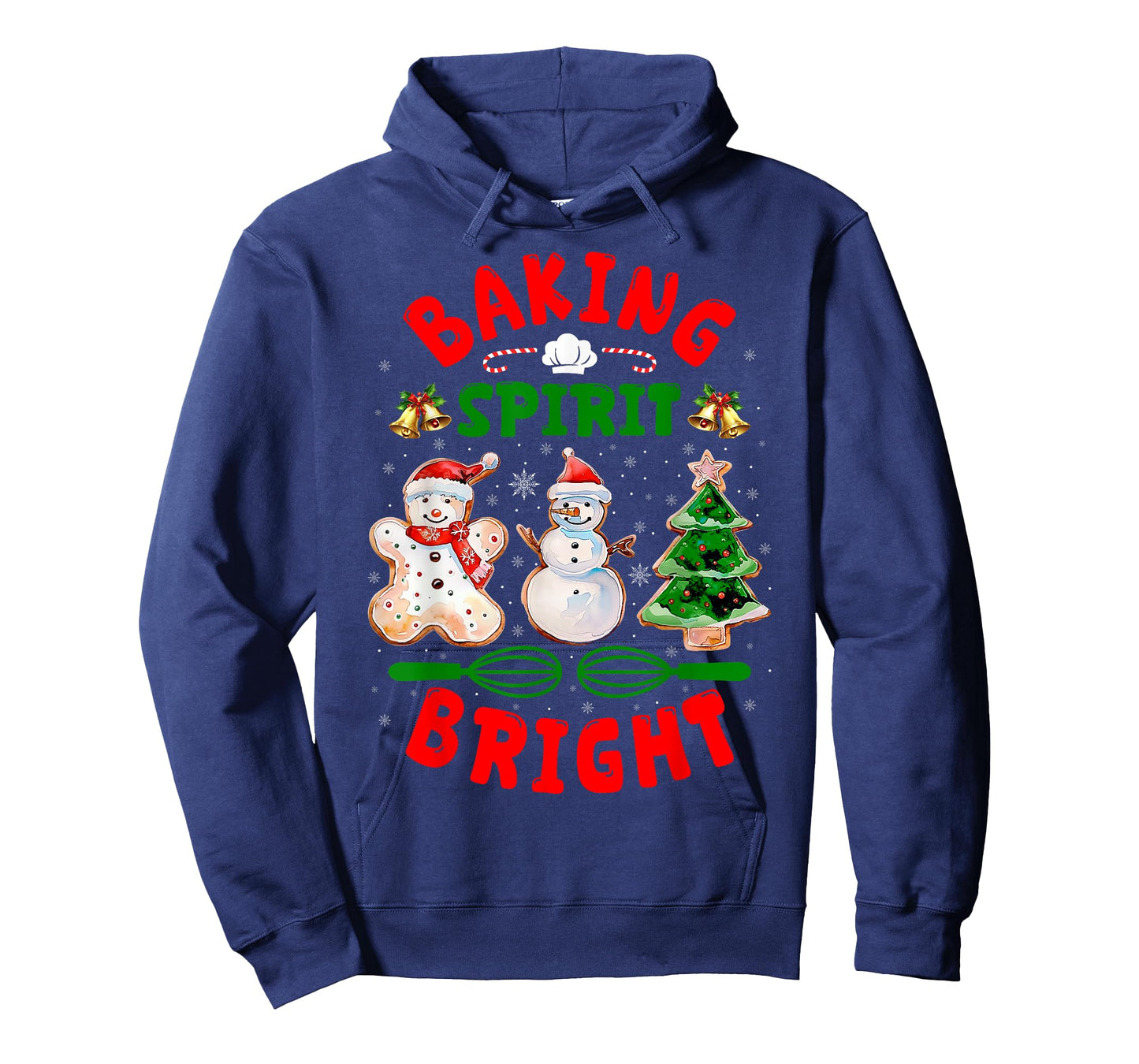 Baking Spirit Bright Donut Christmas Tree Xmas Cookie Kids T-Shirt