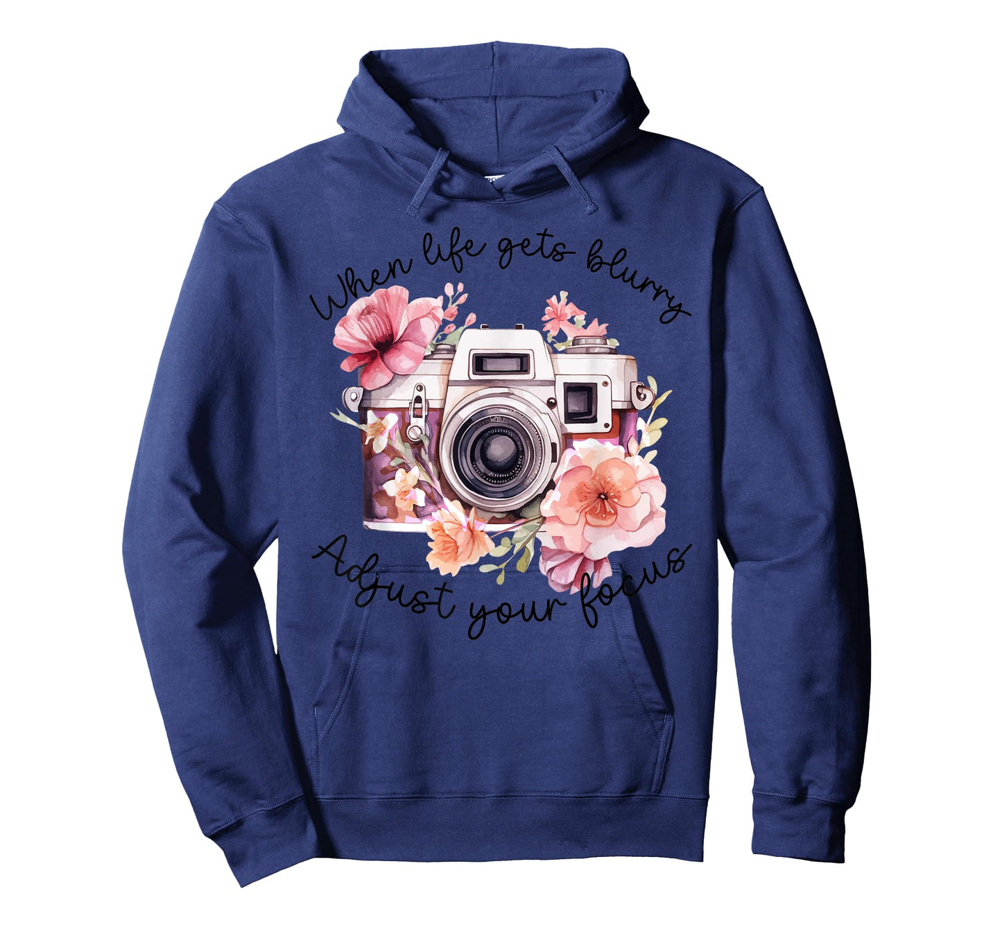 When Life Gets Blurry Adjust Your Focus Camera Photography T-Shirt