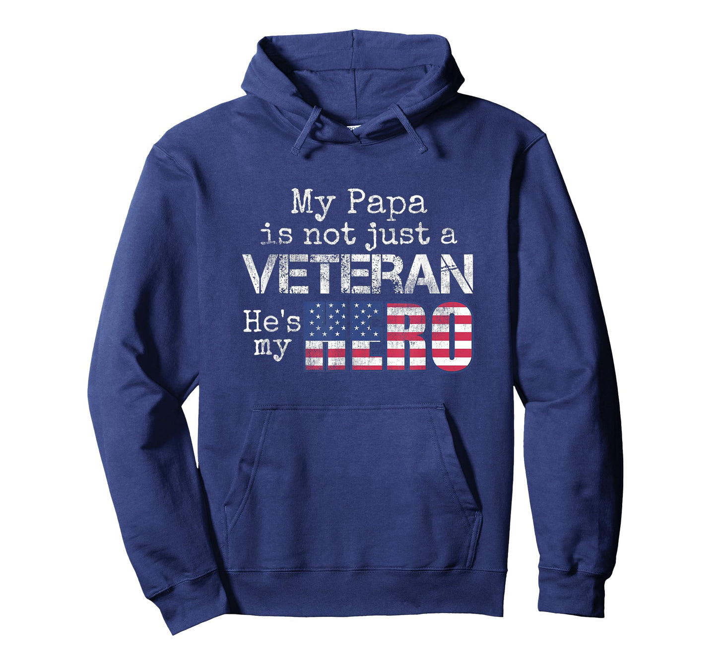 Military Family Veteran Support My Papa US Veteran My Hero T-Shirt