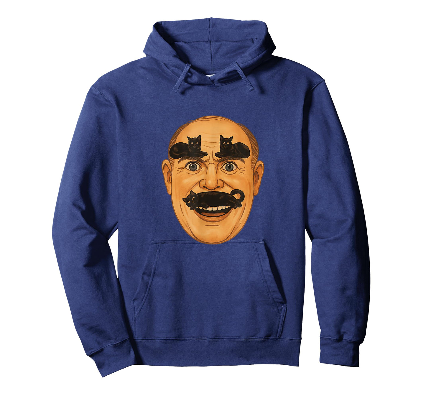 Cat Mustache & Eyebrow Cats โ Meowstache Retro Meme T-Shirt