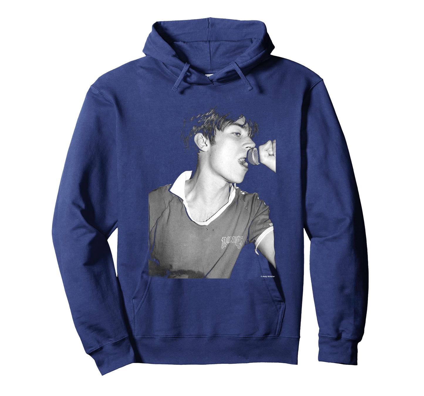 Blur Live Damon Albarn 1993 by Andy Willsher T-Shirt