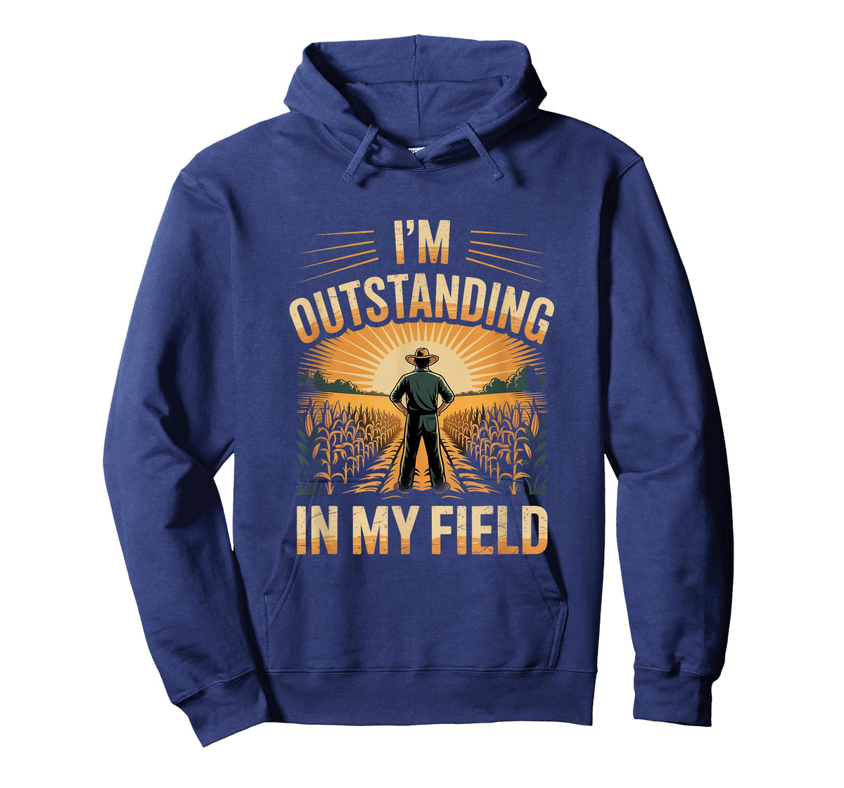 I'm Outstanding In My Field Corn Farmer T-Shirt
