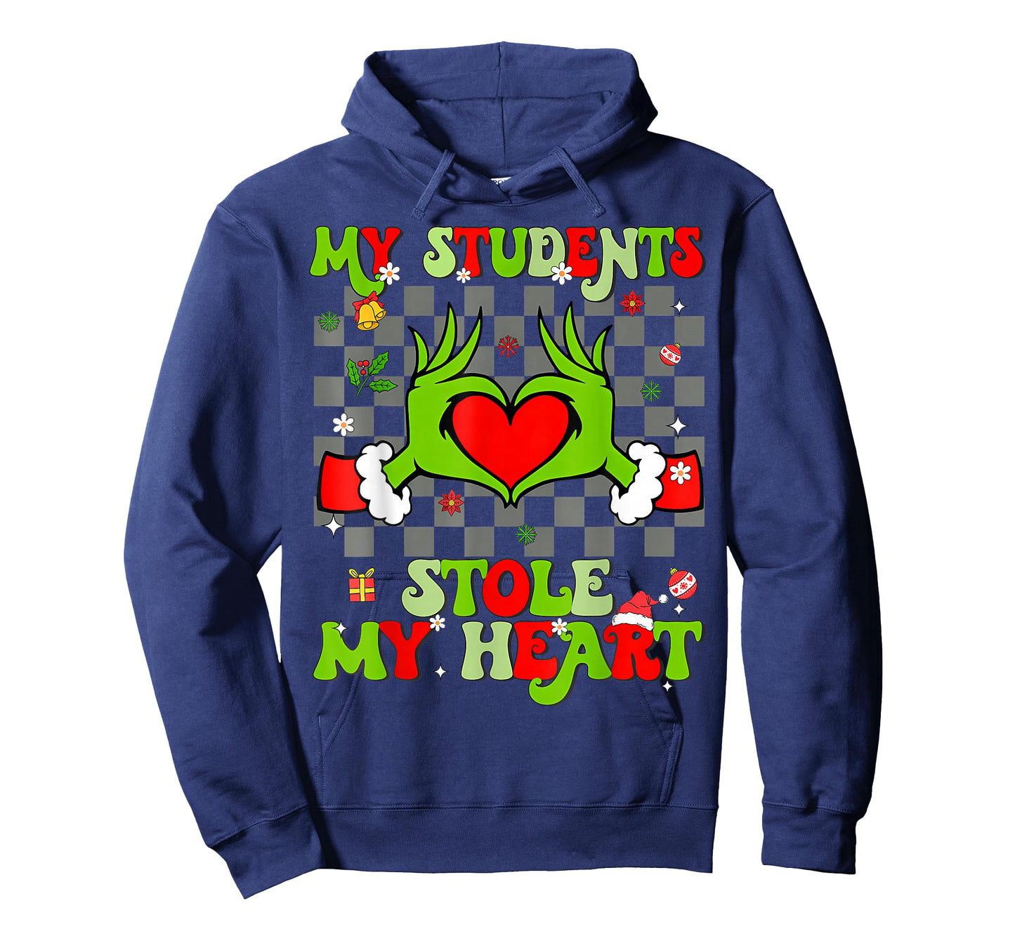 Tis The Season Christmas Funny My Students Stole My Heart T-Shirt