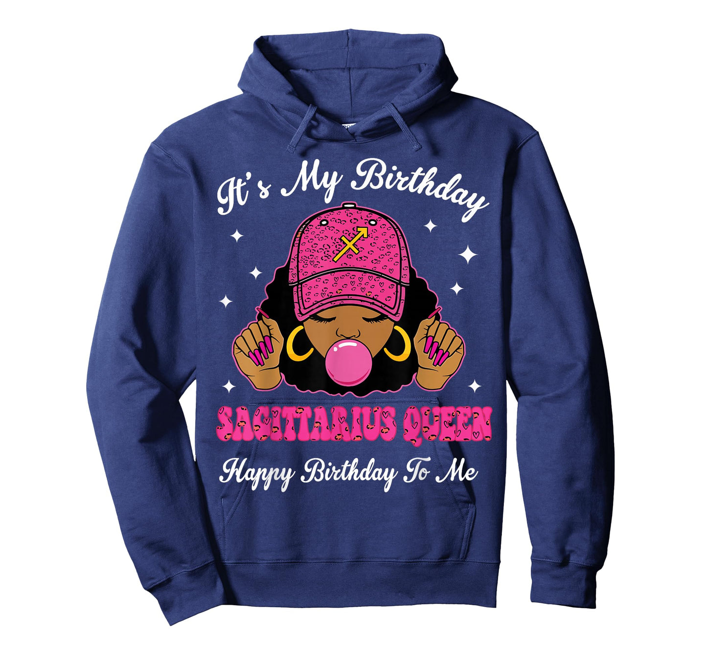 It's My Birthday Sagittarius Queen Happy Birthday to Me Girl T-Shirt