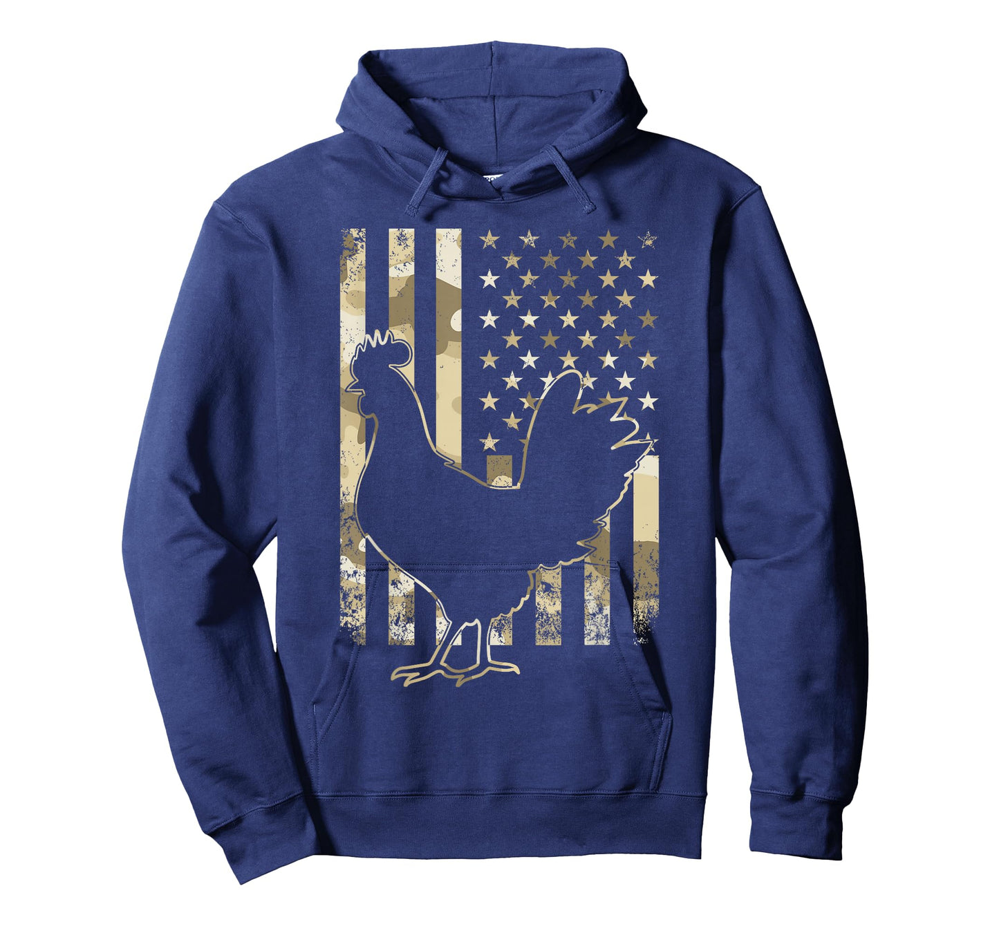 Chicken US American Flag Patriotic Chicken Lover 4th of July T-Shirt