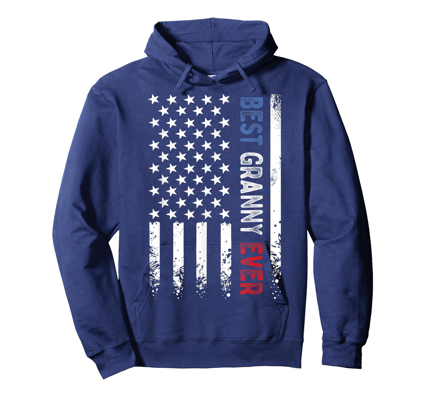 Mother's Day Best Granny Ever American Flag Patriotic T-Shirt