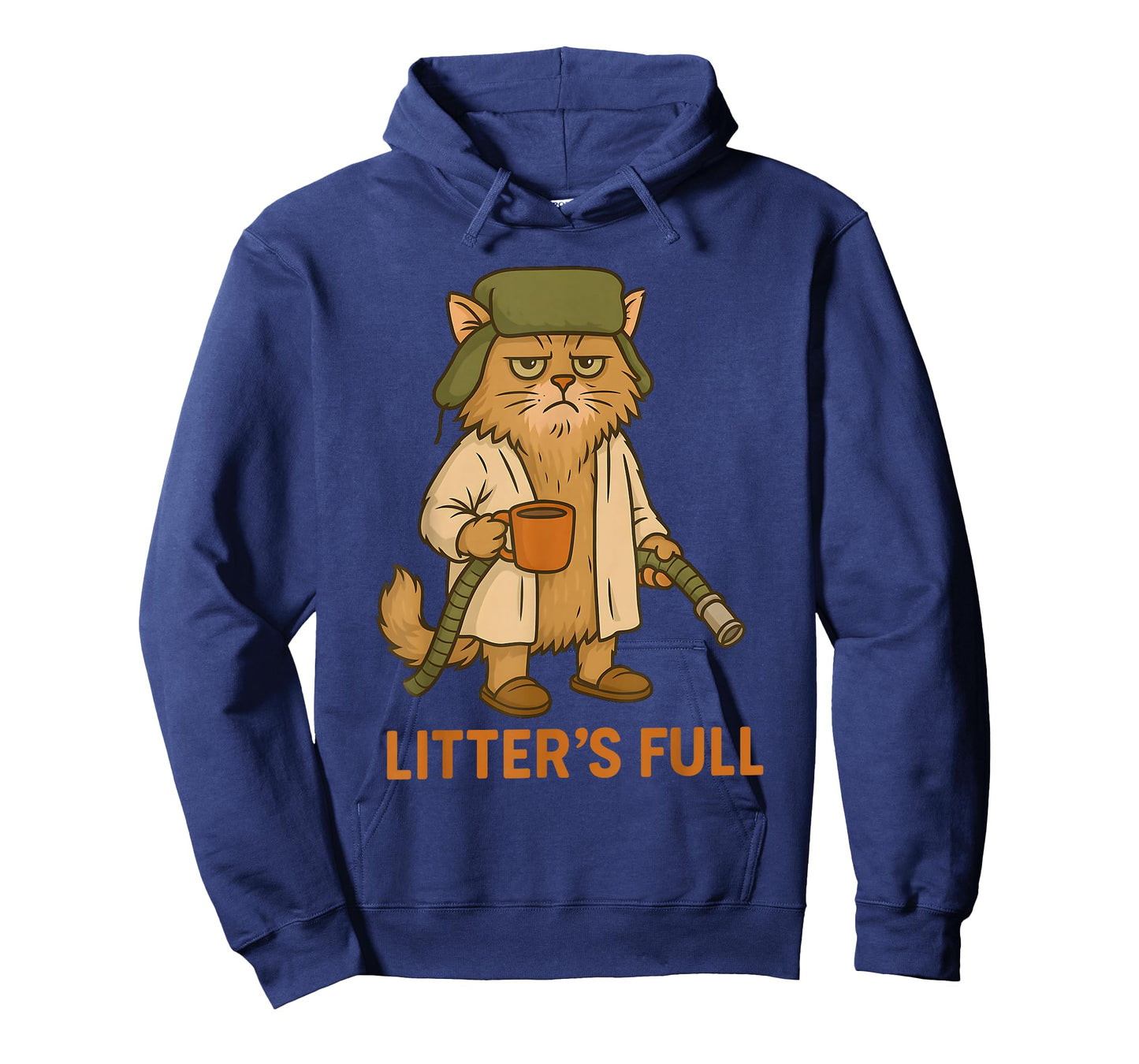 Litter’s Full Funny Cat Christmas Humor Quote T-Shirt