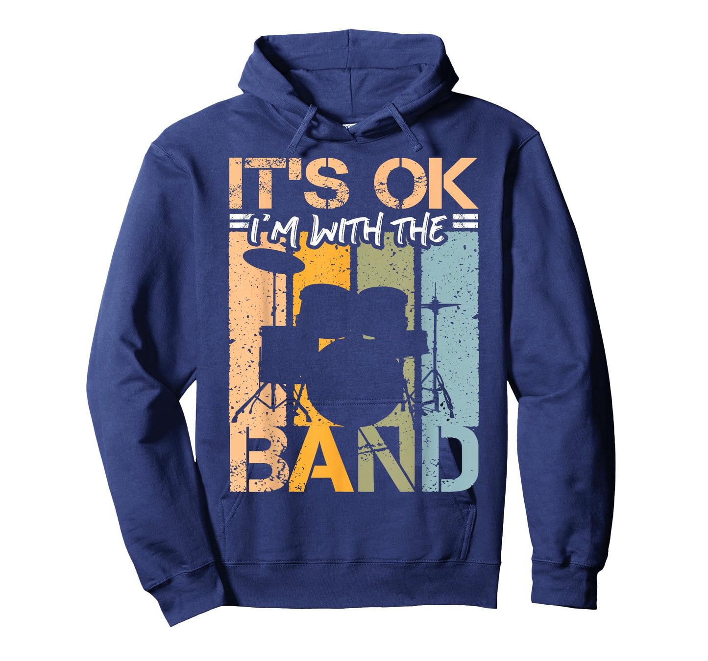 It`s ok I`m with the band design music and band roadie T-Shirt