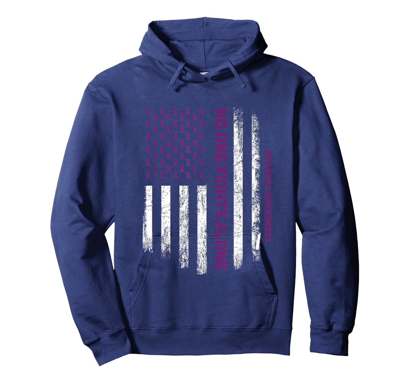 for Purple Ribbon Warrior & Supporters - Epilepsy Awareness T-Shirt Small