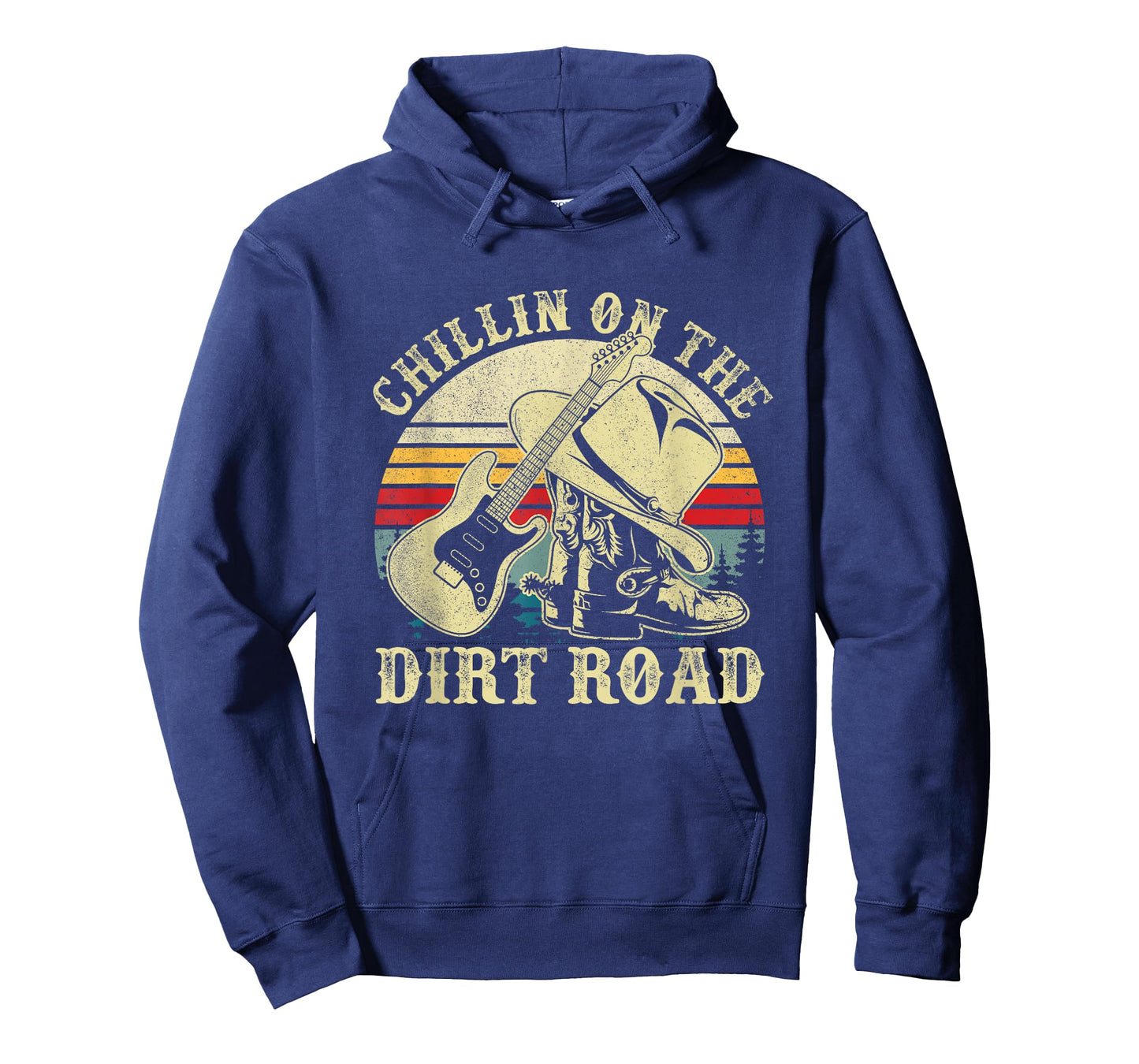 Chillin On The Dirt Road Western Life Rodeo Country Music T-Shirt